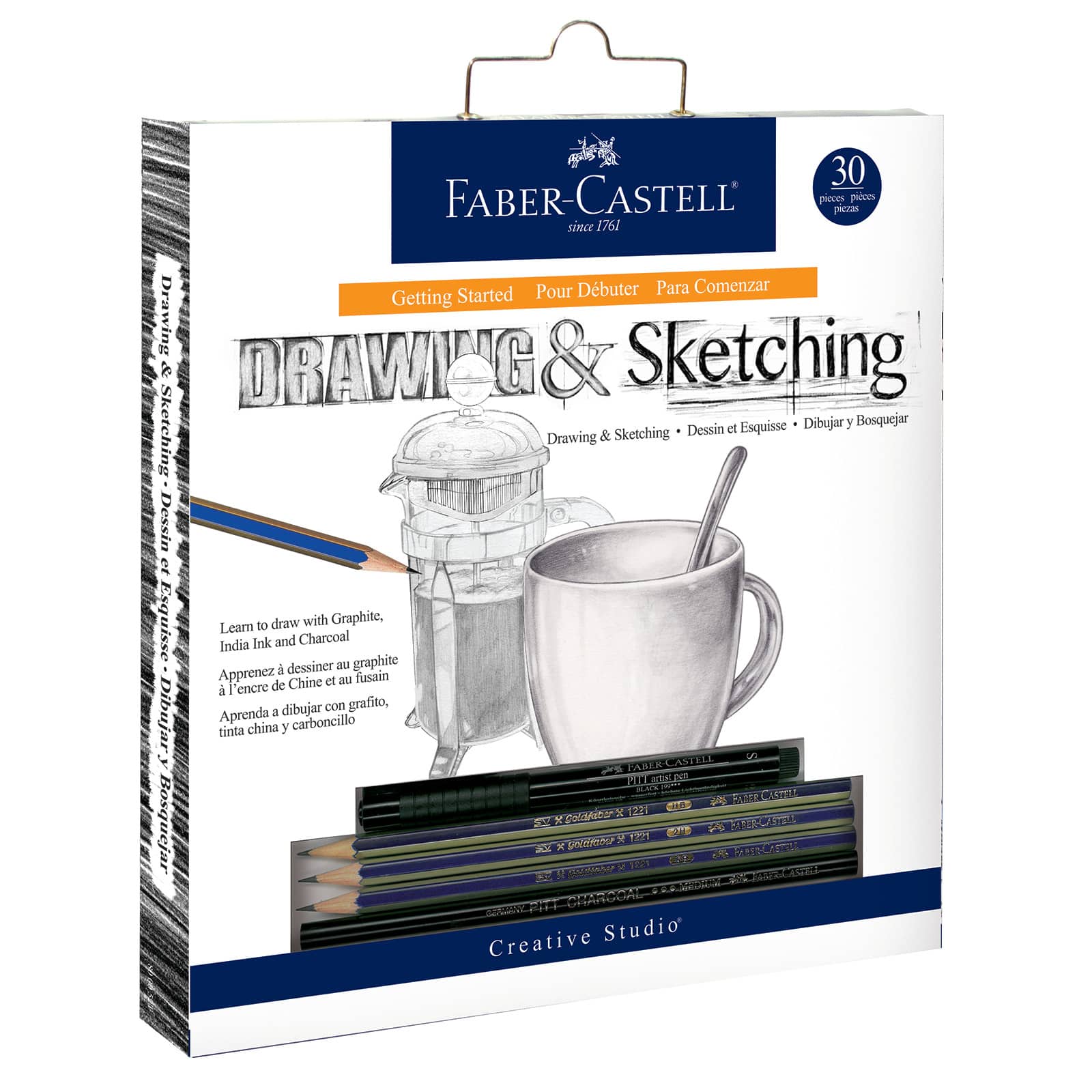 Faber-Castell&#xAE; Creative Studio&#xAE; Getting Started Drawing &#x26; Sketching Set