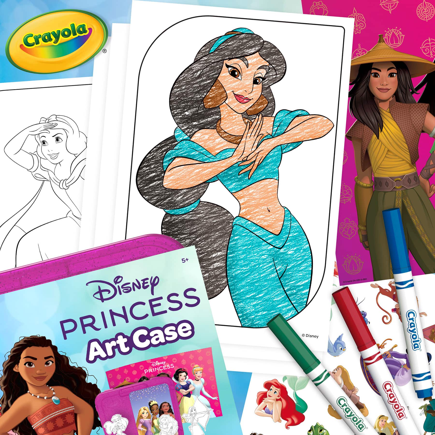 Crayola&#xAE; Disney Princess Coloring Art Case