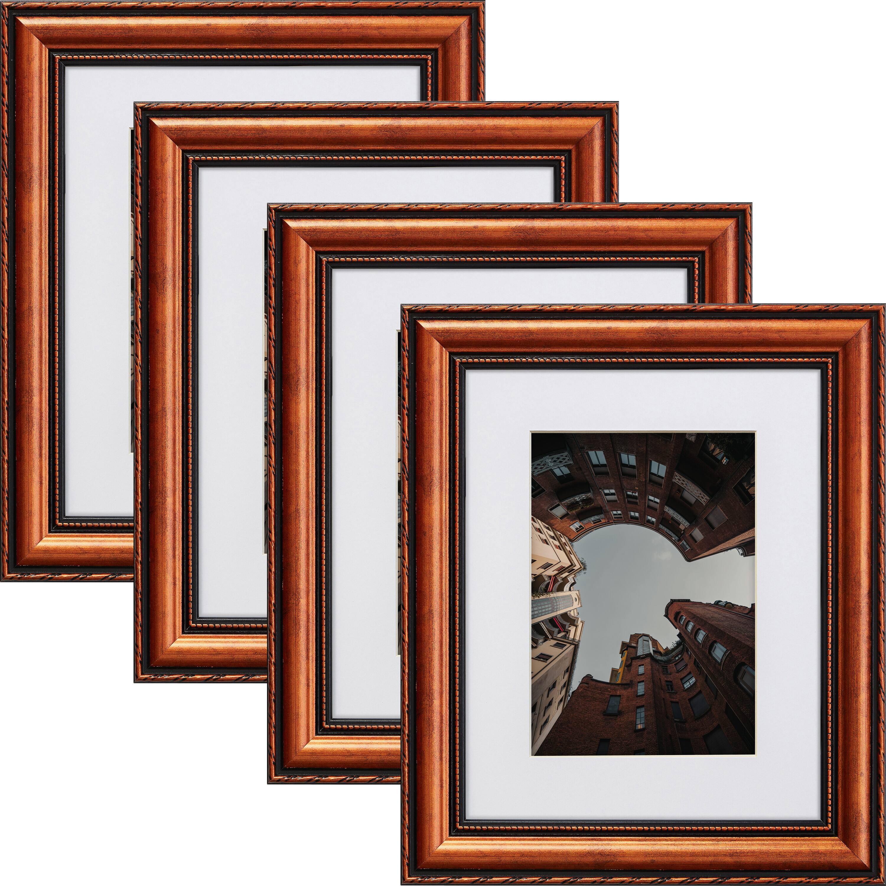 4 Pack Craig Frames Victoria Copper Picture Frame with Mat