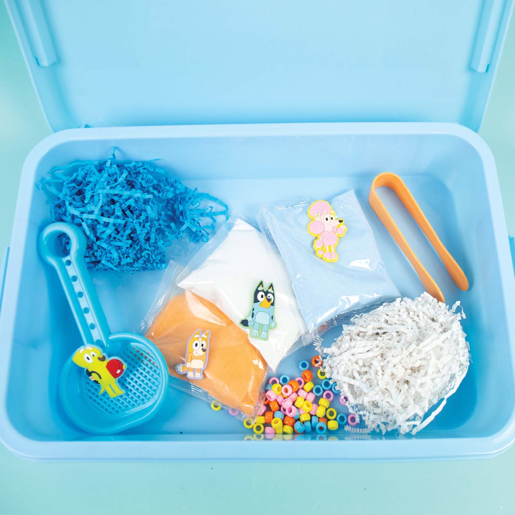 Bluey Seek & Find Sensory Bin