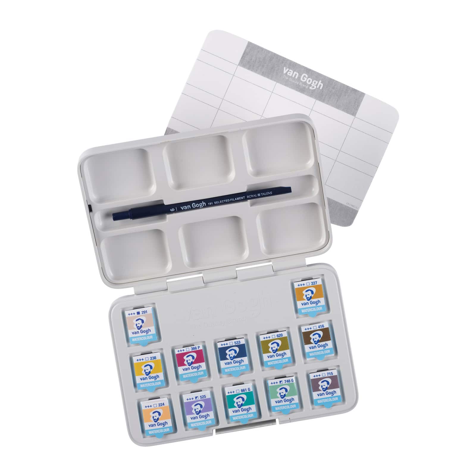 Van Gogh Muted Watercolor Pocket Box Set