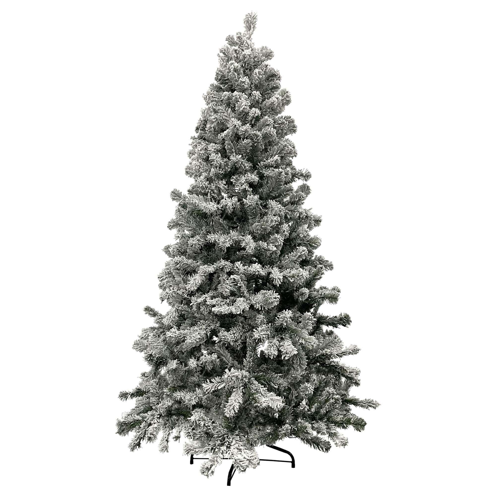 6.5ft. Unlit Heavily Flocked Madison Pine Artificial Christmas Tree