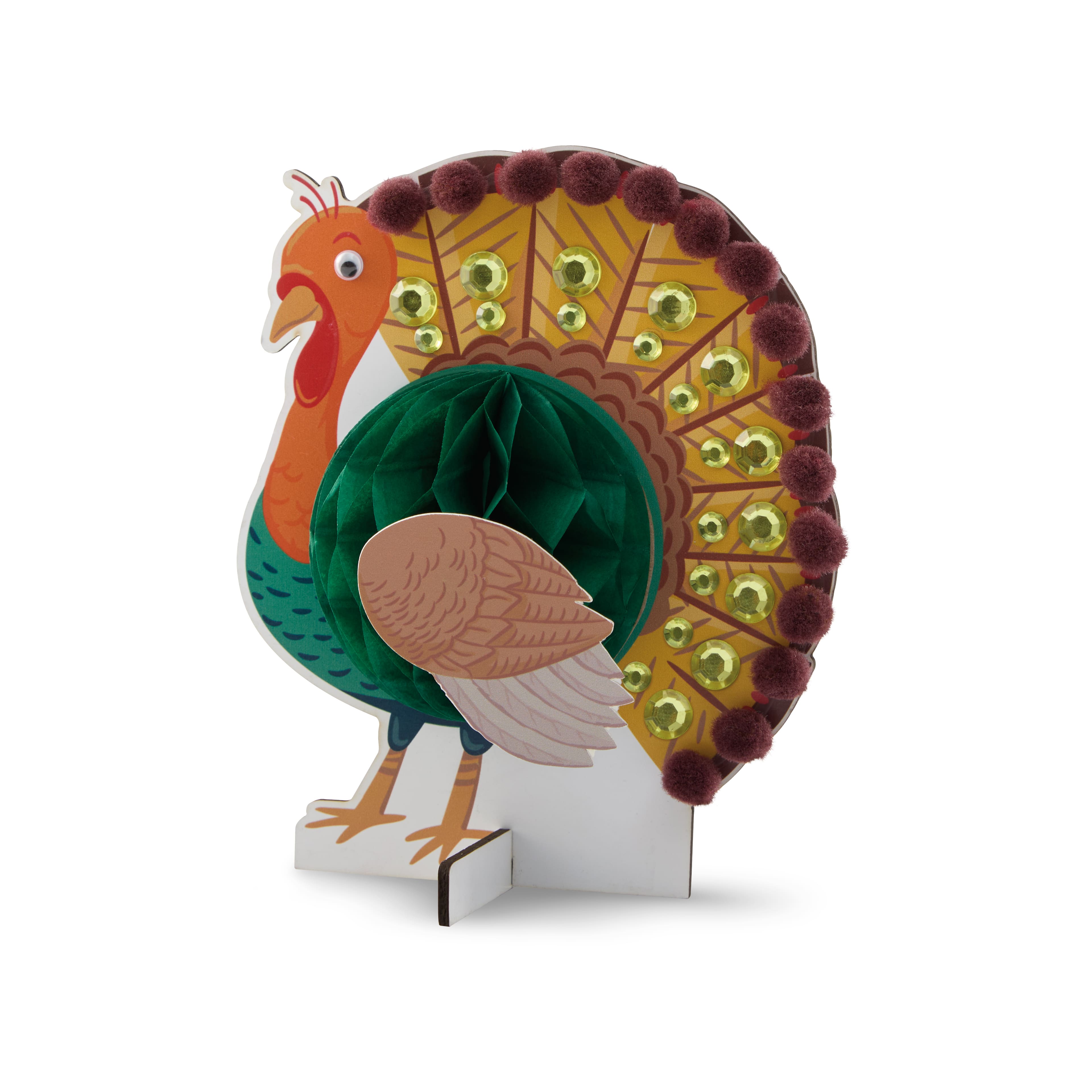 Turkey Honeycomb Craft Kit by Creatology&#x2122;