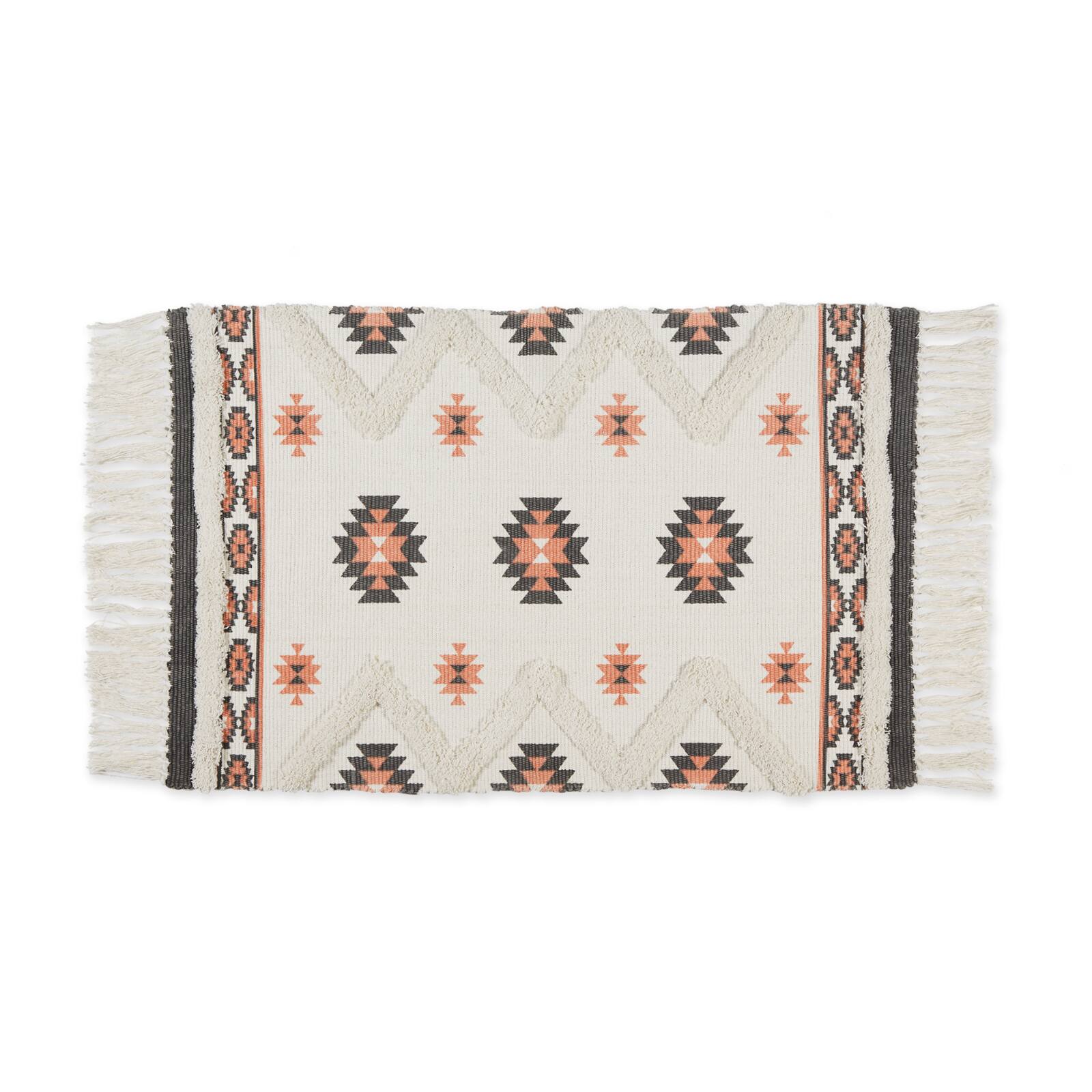 DII&#xAE; Southwestern Textured Hand-Loomed Shag Rug
