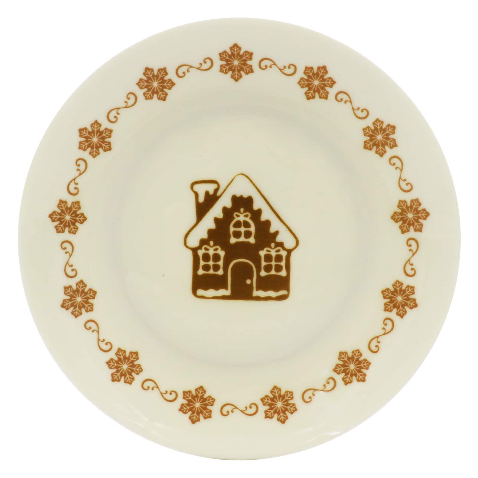 6&#x22; Gingerbread House Plate by Ashland&#xAE;