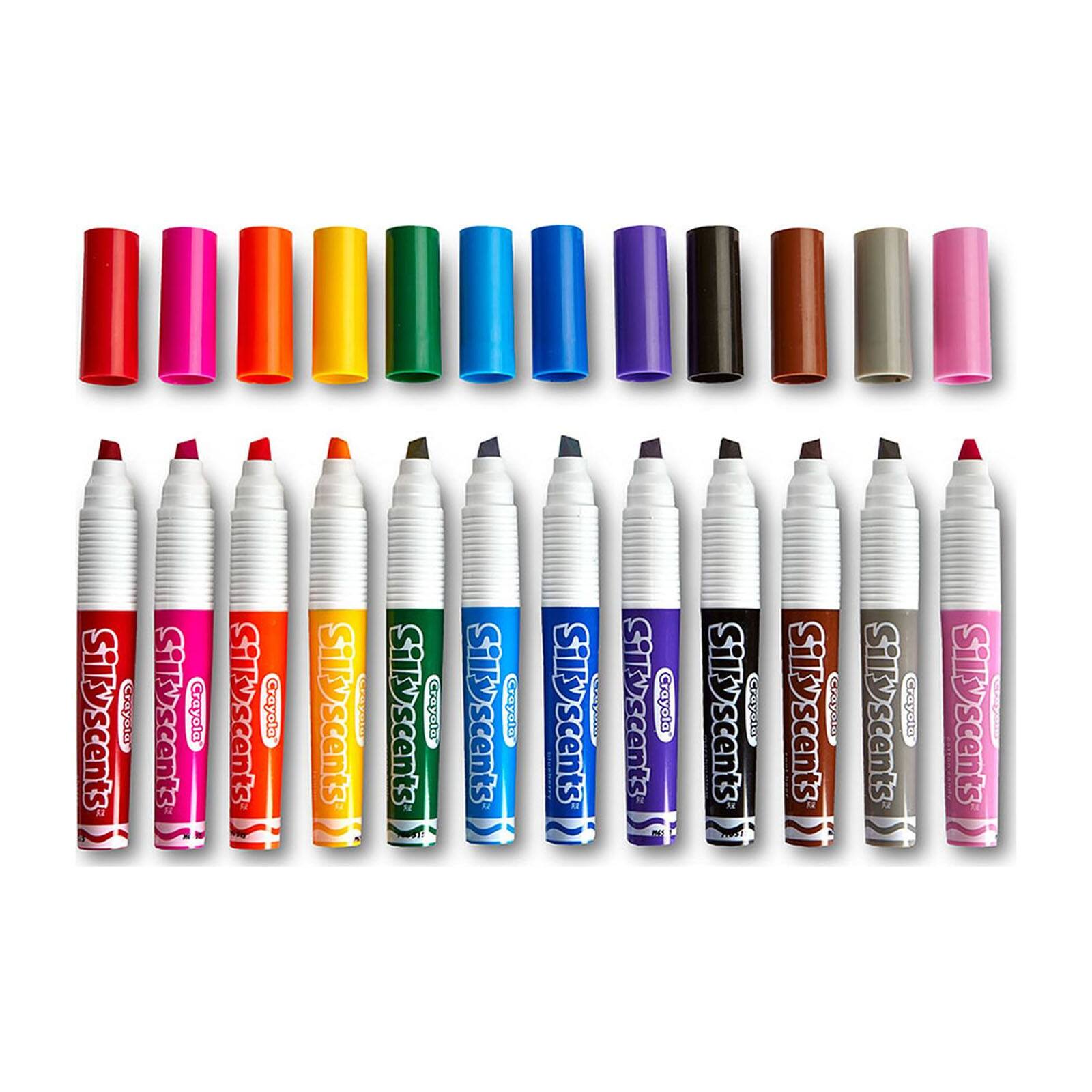 8 Packs 3 Packs 12 ct. (288 total) Crayola® Silly Scents™ Washable