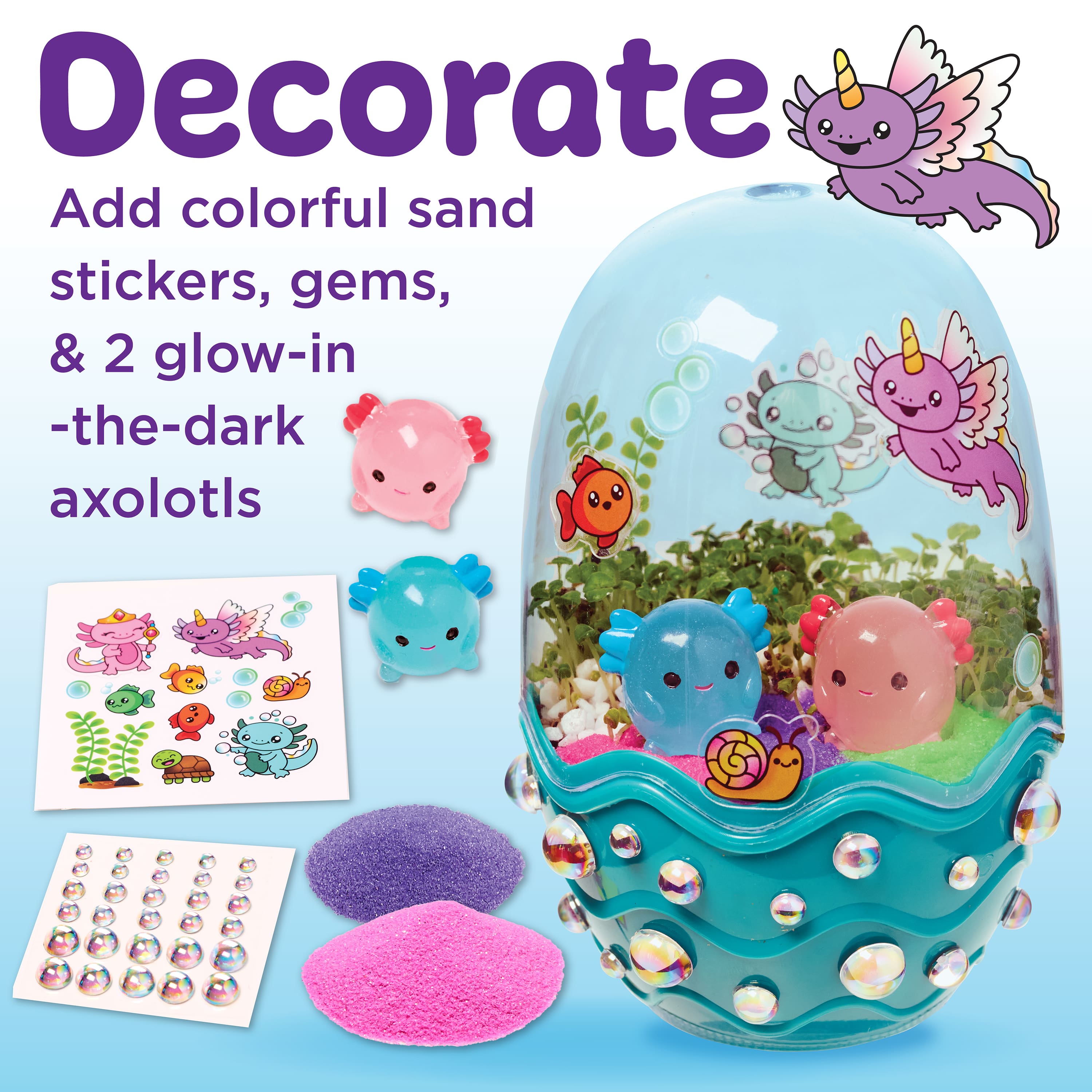 Creativity for Kids&#xAE; Axolotl Mini Garden