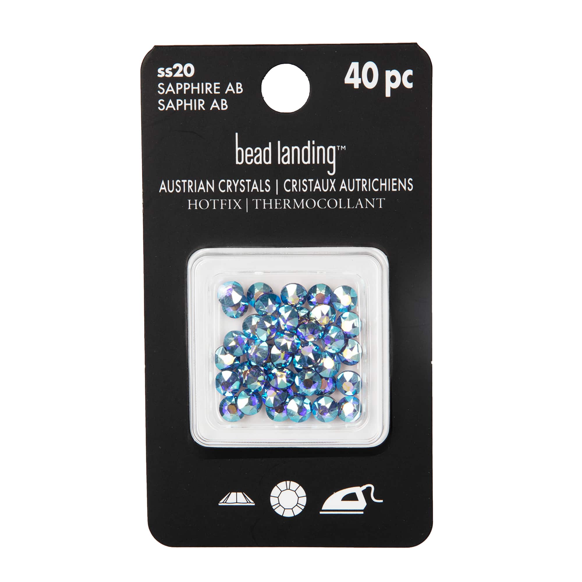 SS20 Round Hotfix Austrian Crystals by Bead Landing&#x2122;, 40ct.