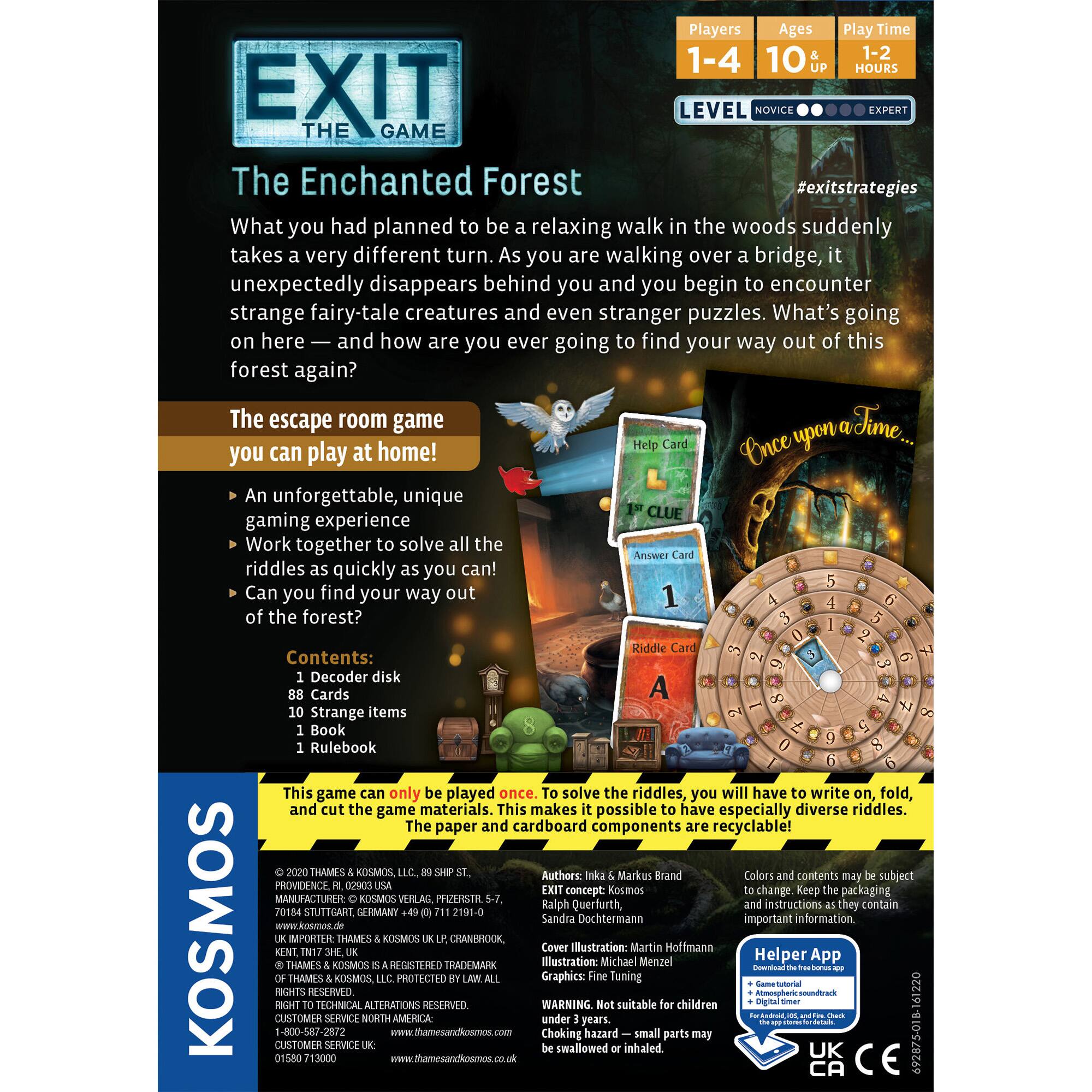 Thames &#x26; Kosmos EXIT: The Enchanted Forest Game