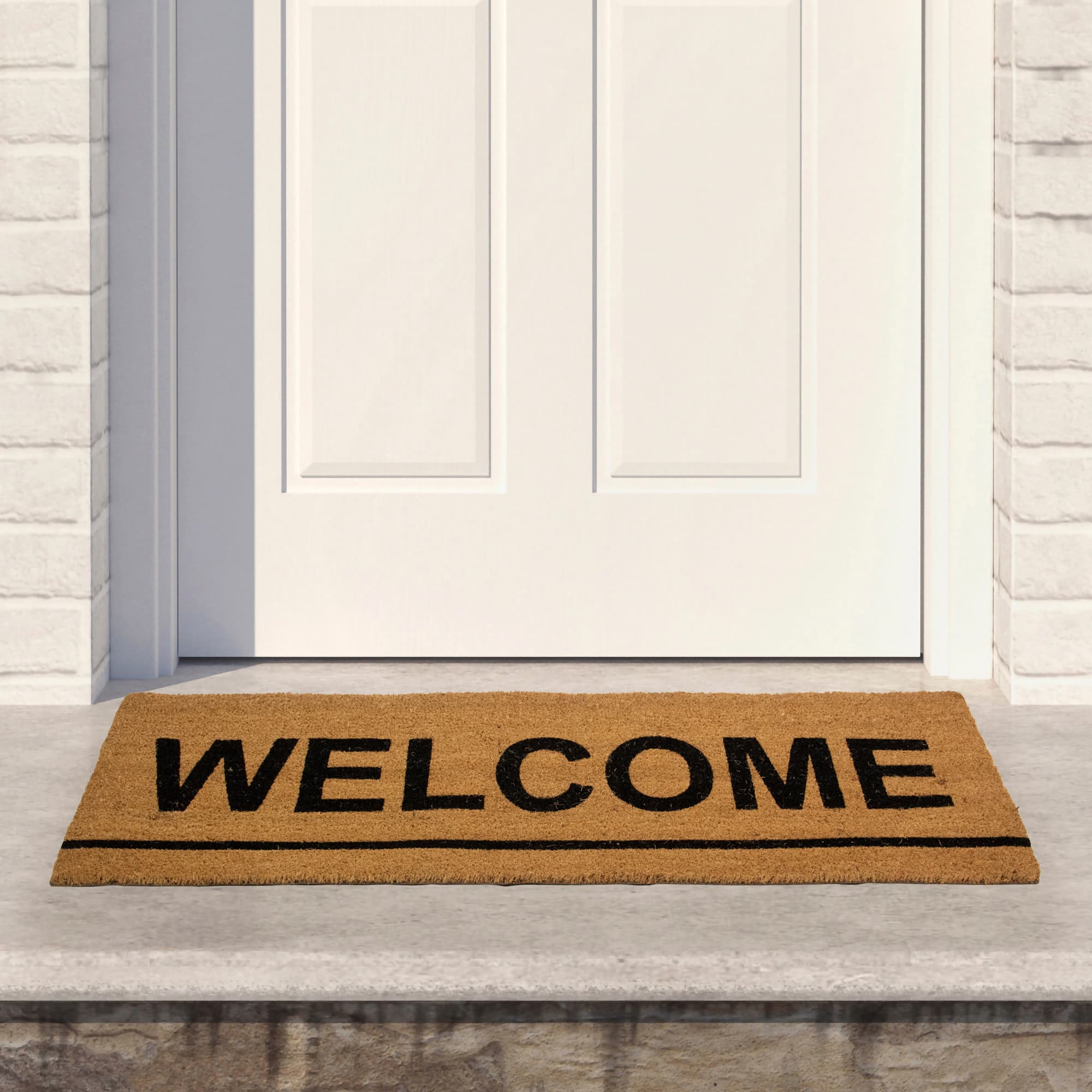 Natural Coir Welcome Doormat