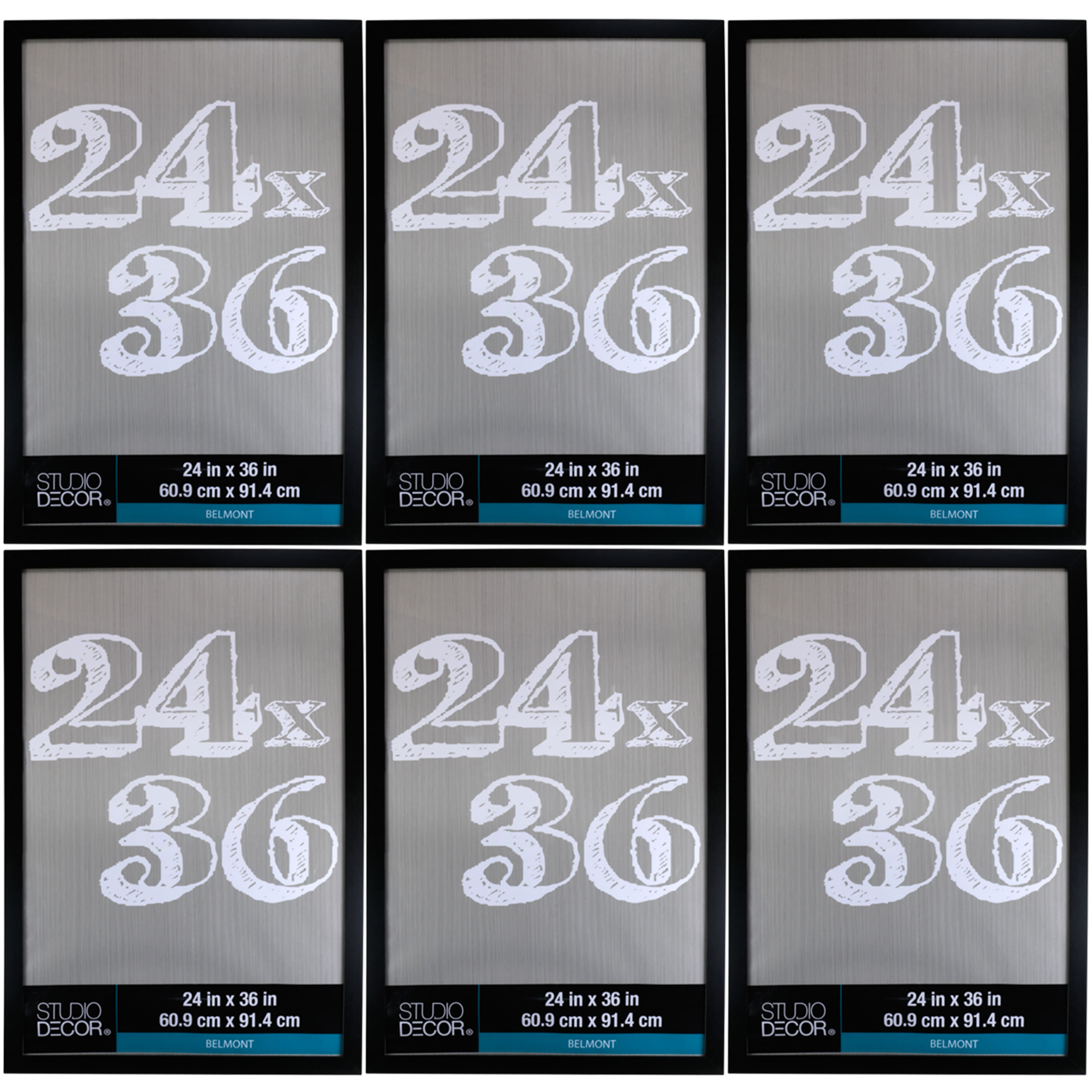 Number 36 White Black Stickers, Magnet