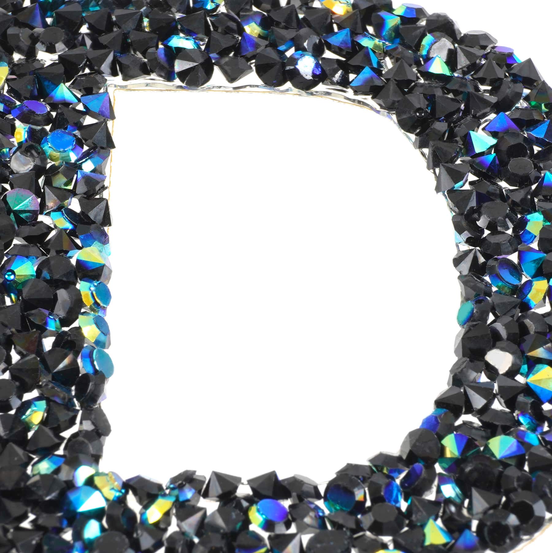 12 Pack: Black AB Letter Bling Sticker by Recollections®