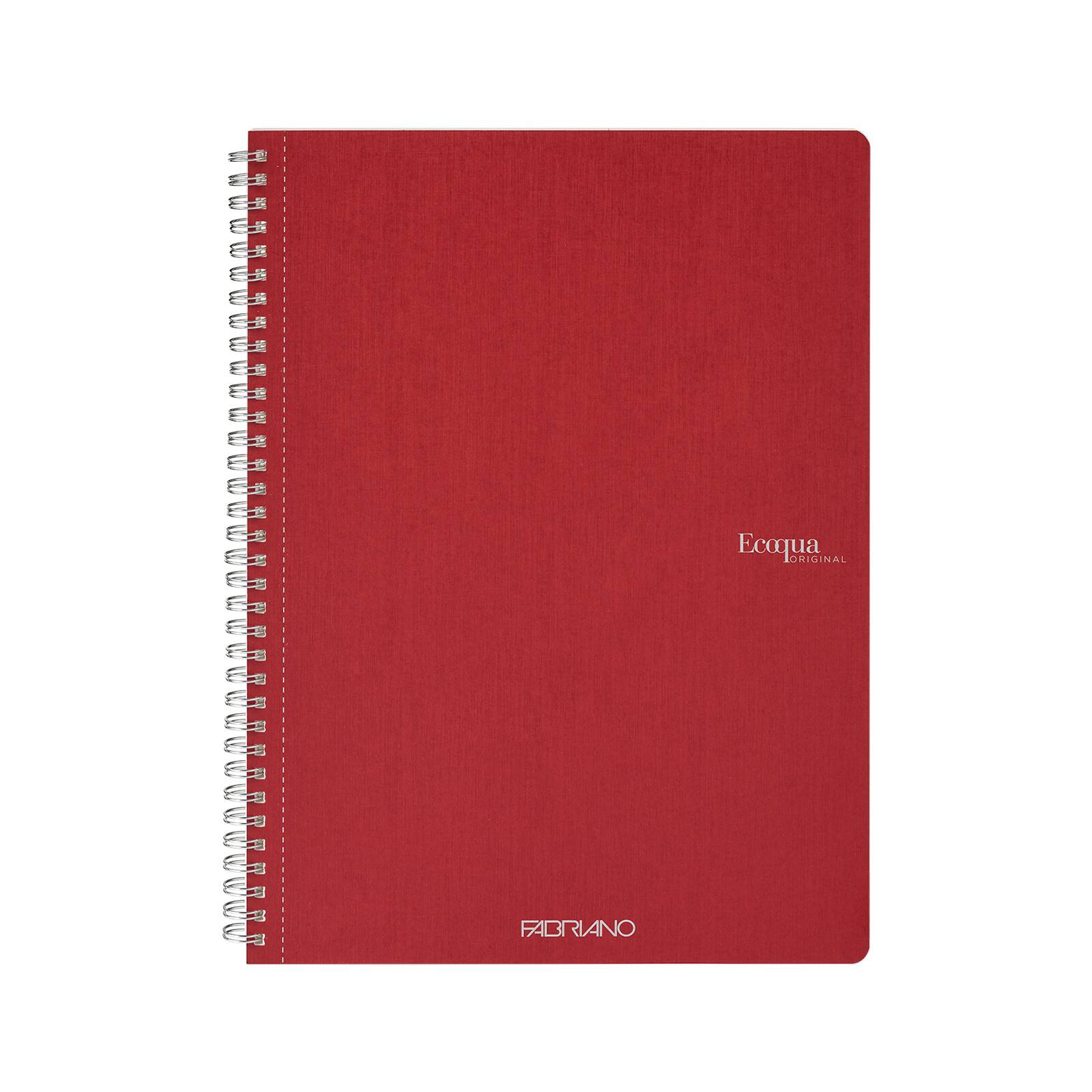 Fabriano® EcoQua Original A4 Spiral-Bound Graph Notebook