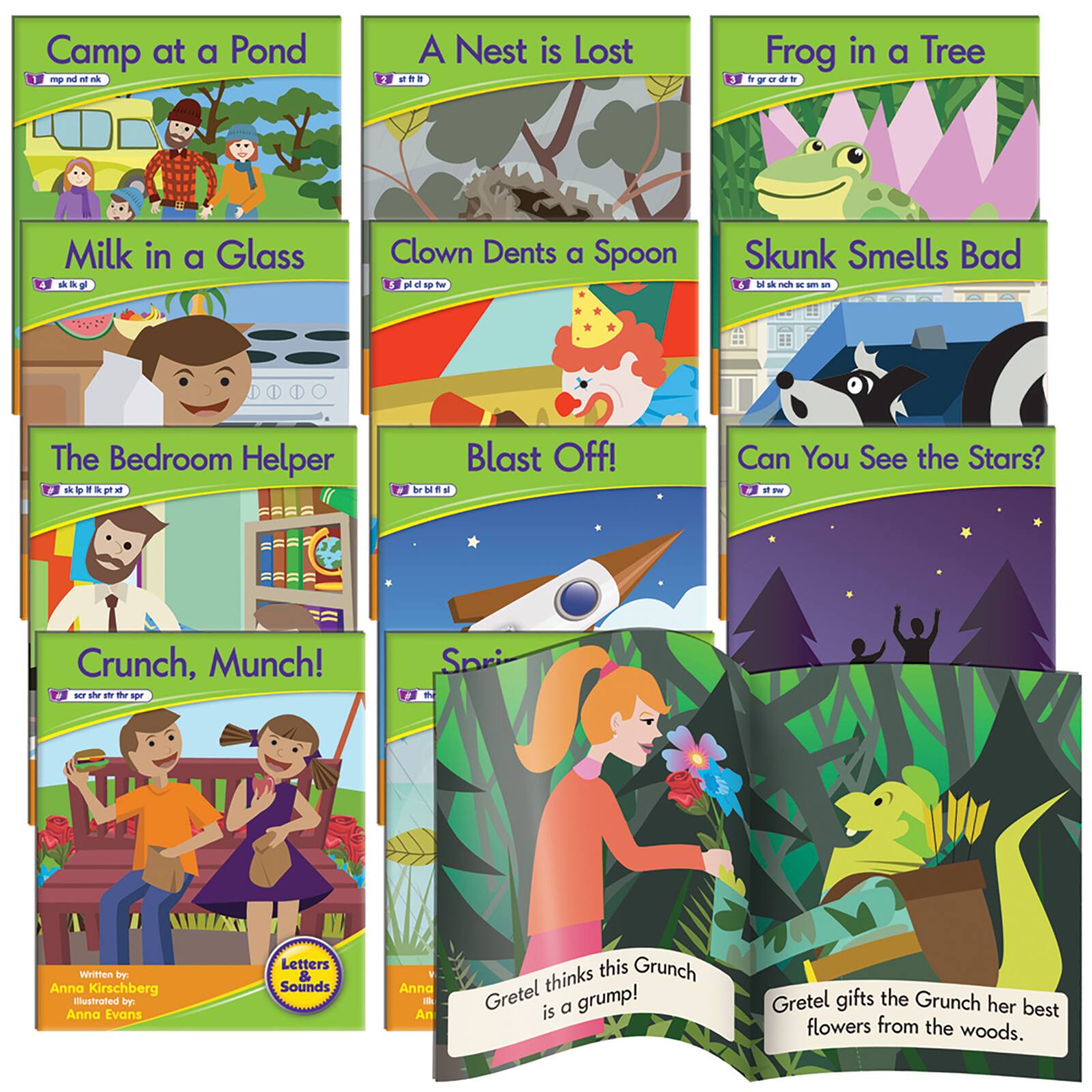 Junior Learning&#xAE; Letters &#x26; Sounds Phase 4 Set 1 Fiction