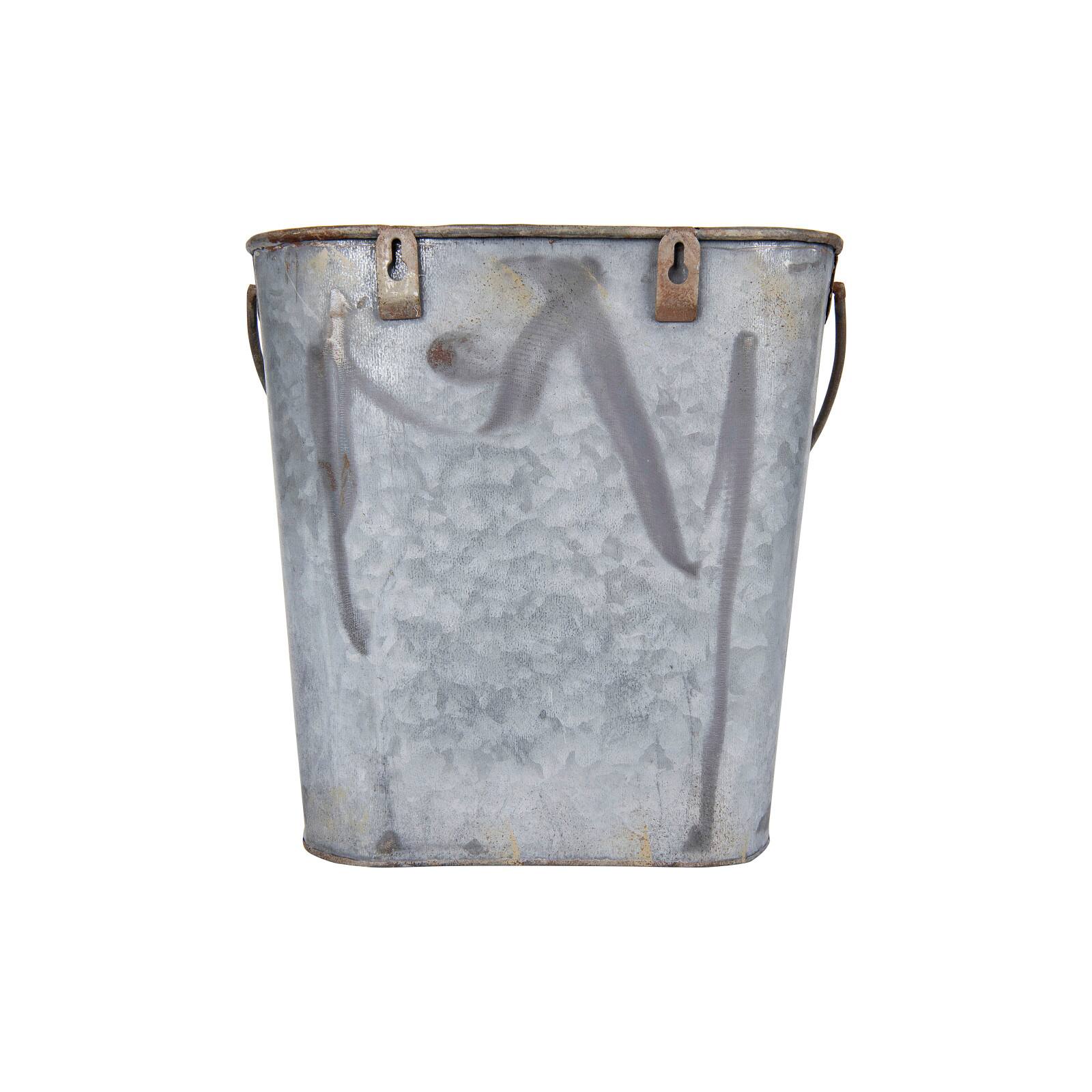 Hello Honey® Magazine & Toilet Paper Wall Tin Bucket