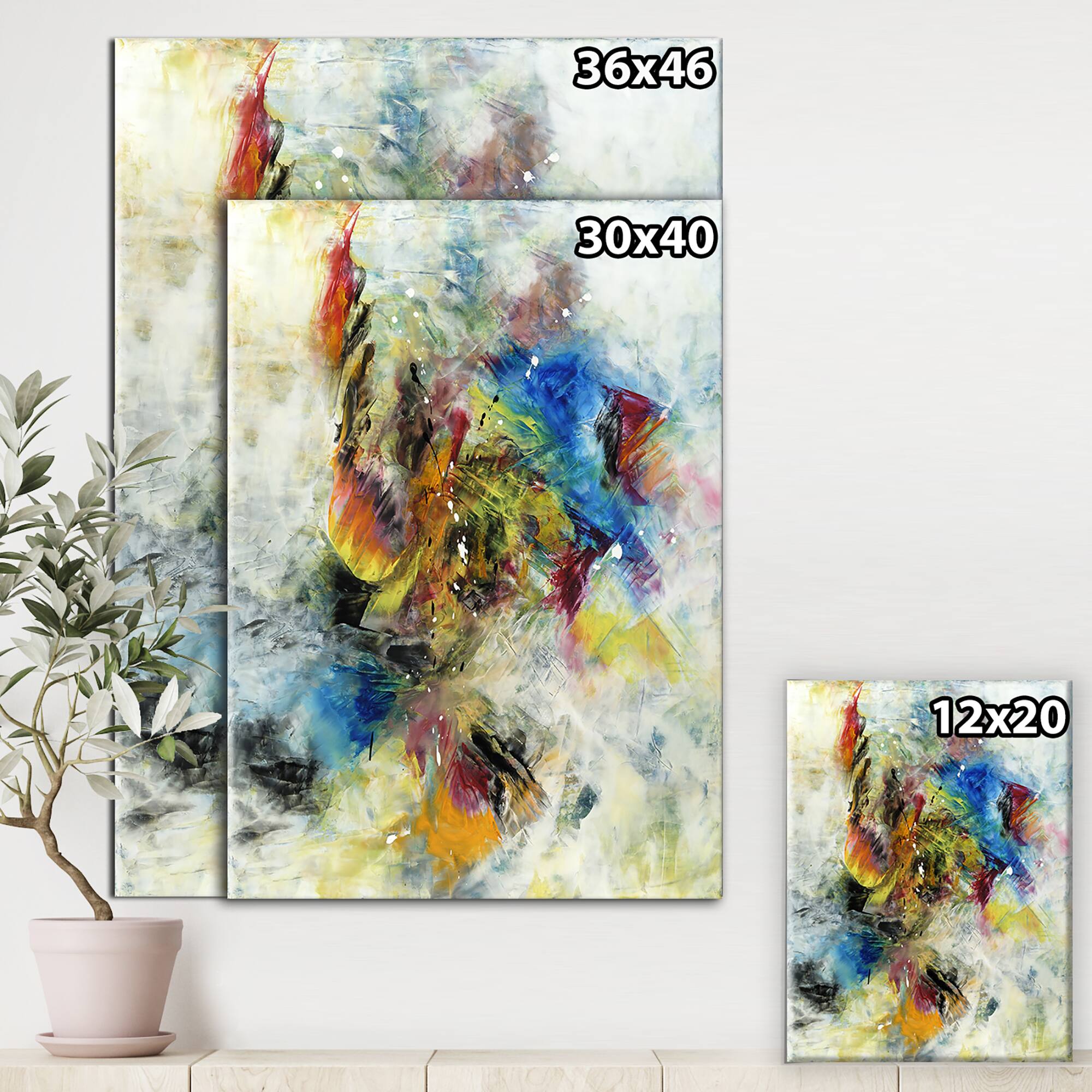 Designart - Follow Your Dreams - Modern & Contemporary Canvas Wall Art