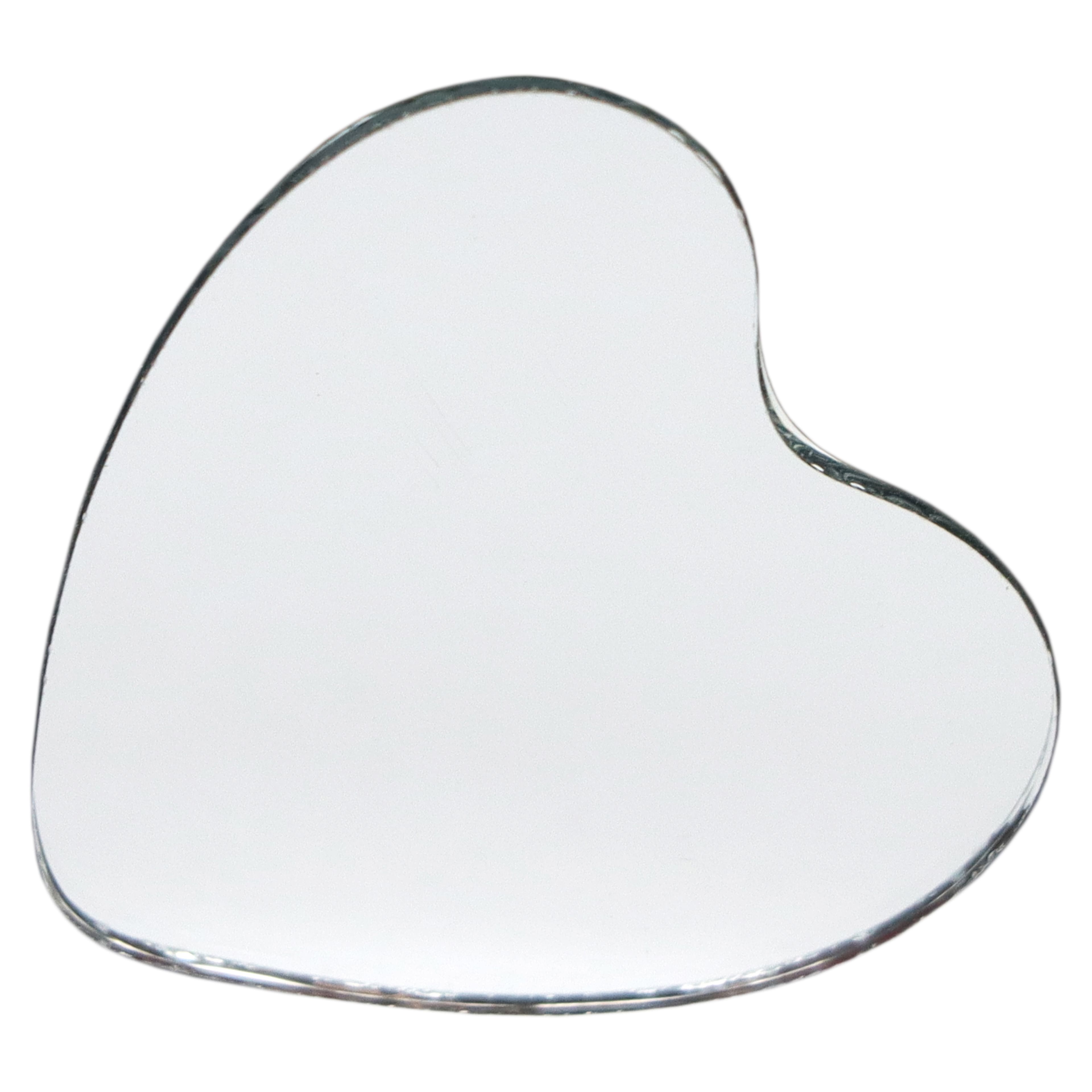 1" Heart Glass Mirrors, 50ct. by Make Market®