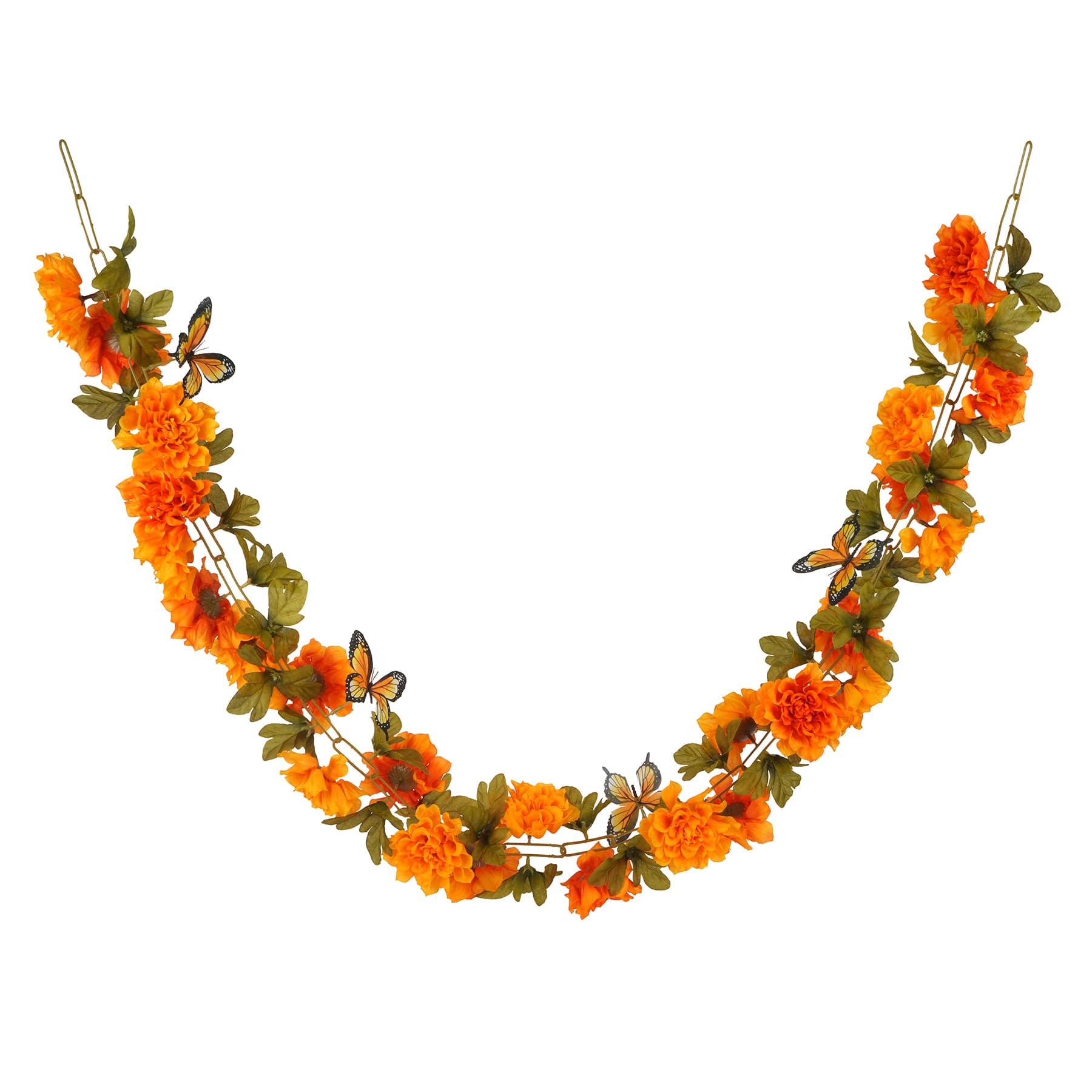 6ft. Marigold with Butterfly Chain Garland by Ashland&#xAE;