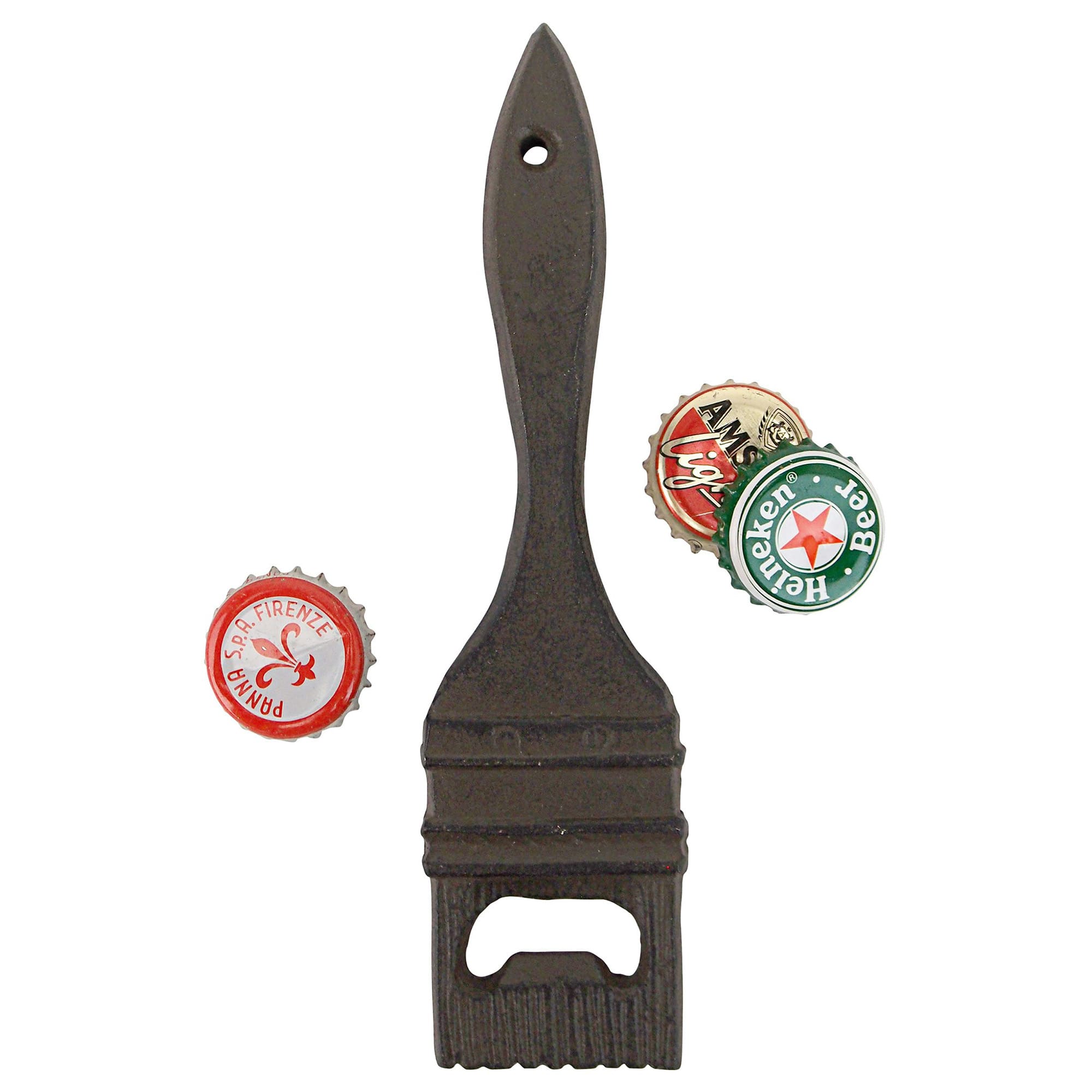 Design Toscano 6.5&#x22; Paint the Town Red Paint Brush Cast Iron Bottle Opener