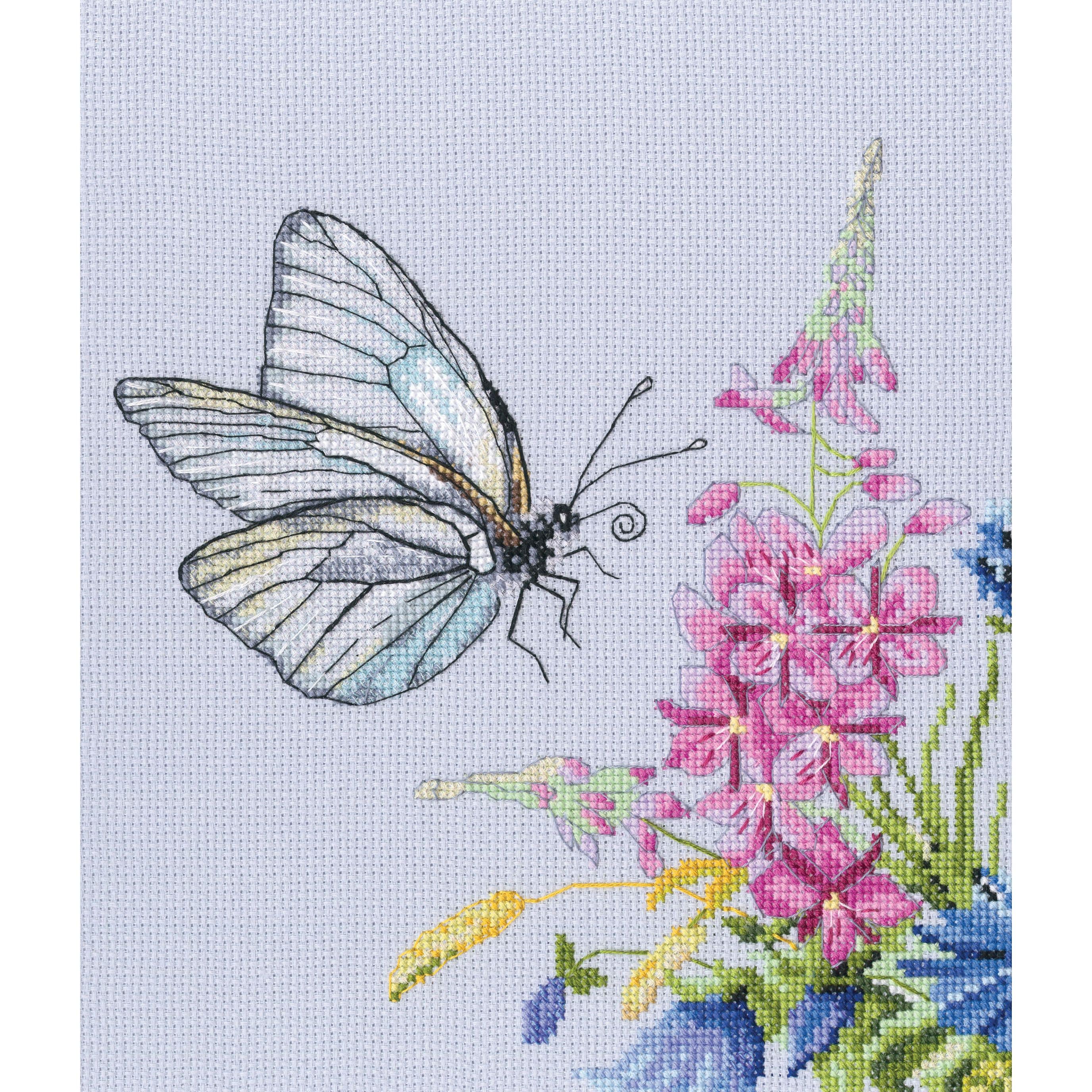 RTO Cabbage Butterfly Cross Stitch Kit