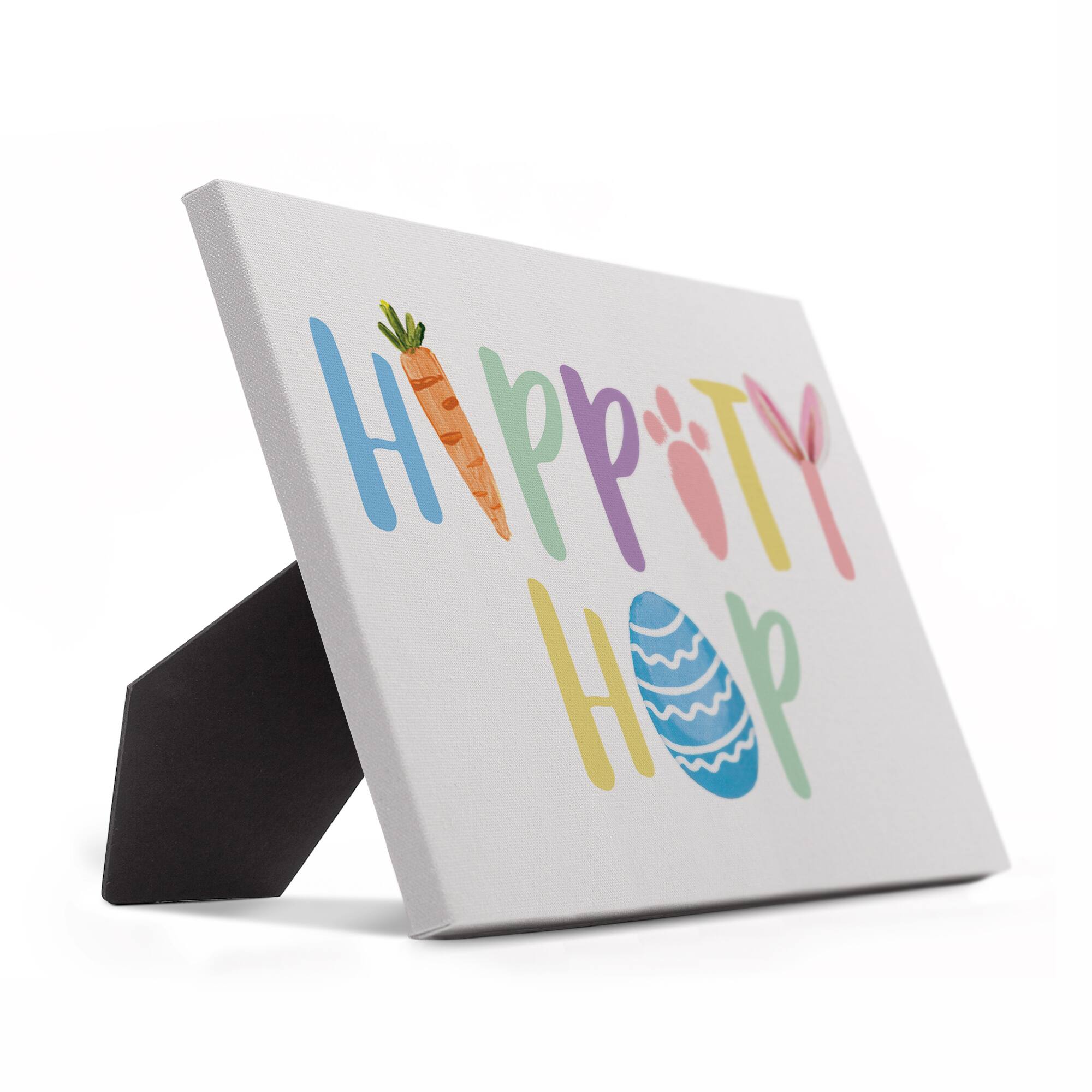 Hippity Hop 10" x 8" Tabletop Canvas