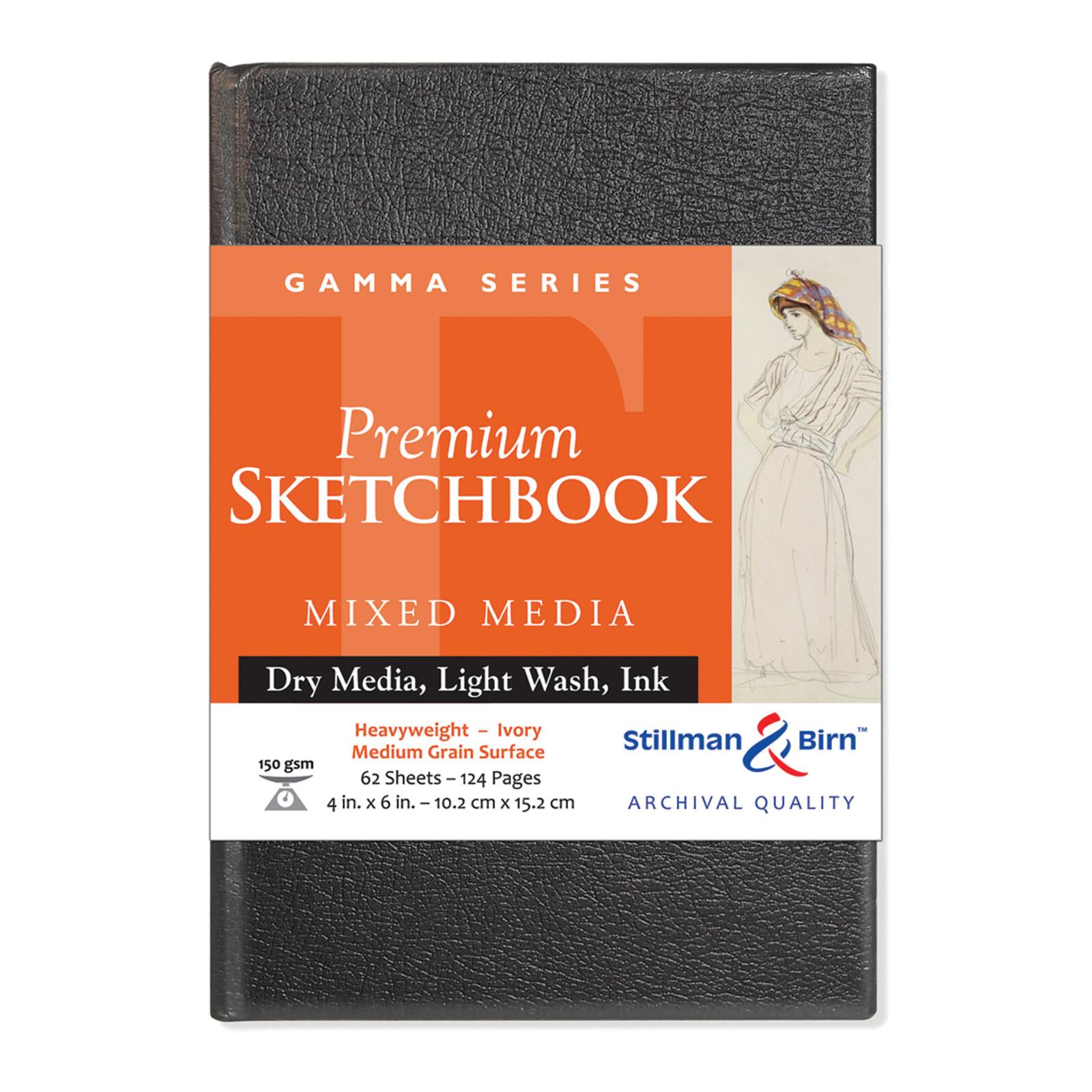 Stillman & Birn™ Gamma Series Premium Hardcover Mixed Media Sketchbook
