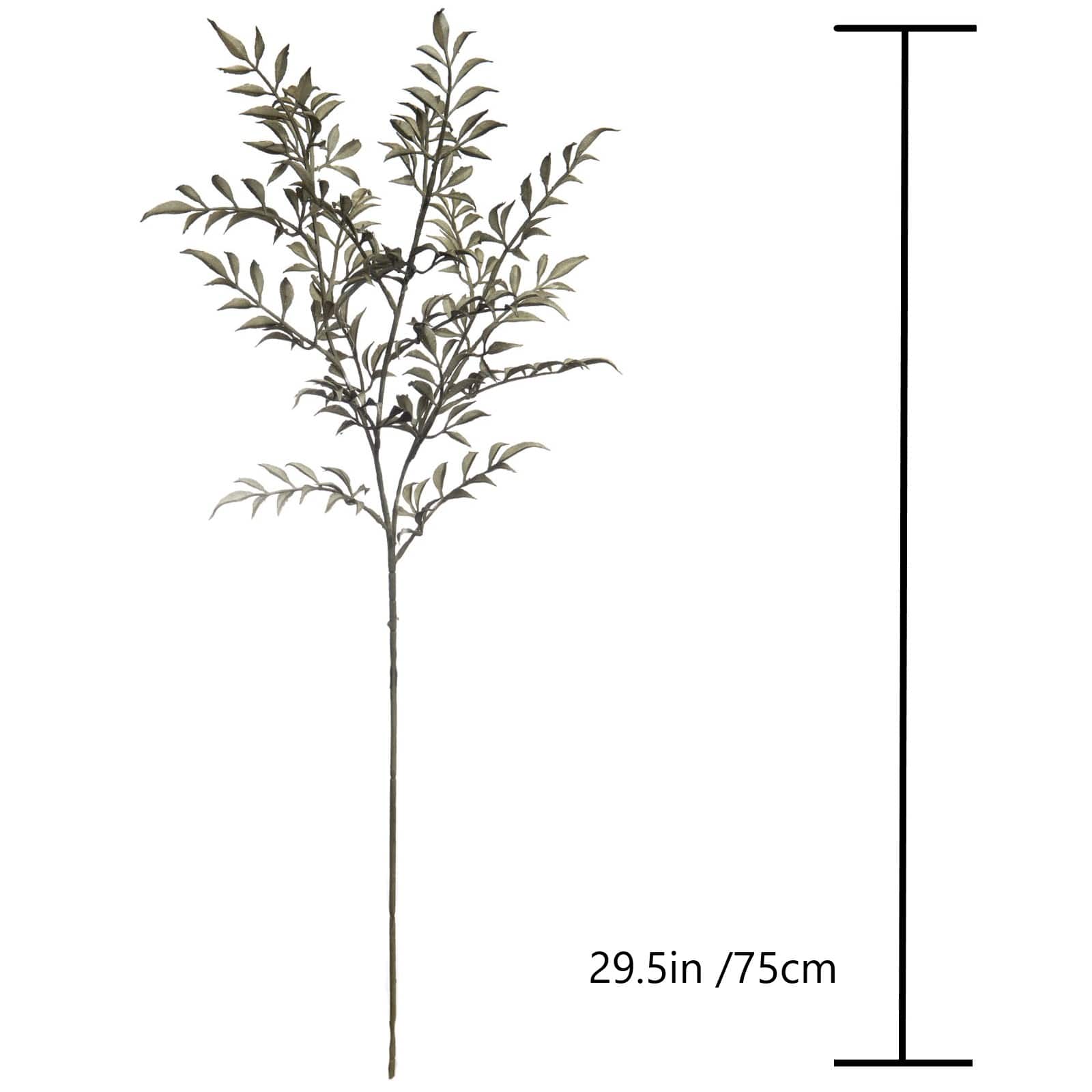 12 Pack: 29.5" Green Sharp Fern Stem by Ashland®