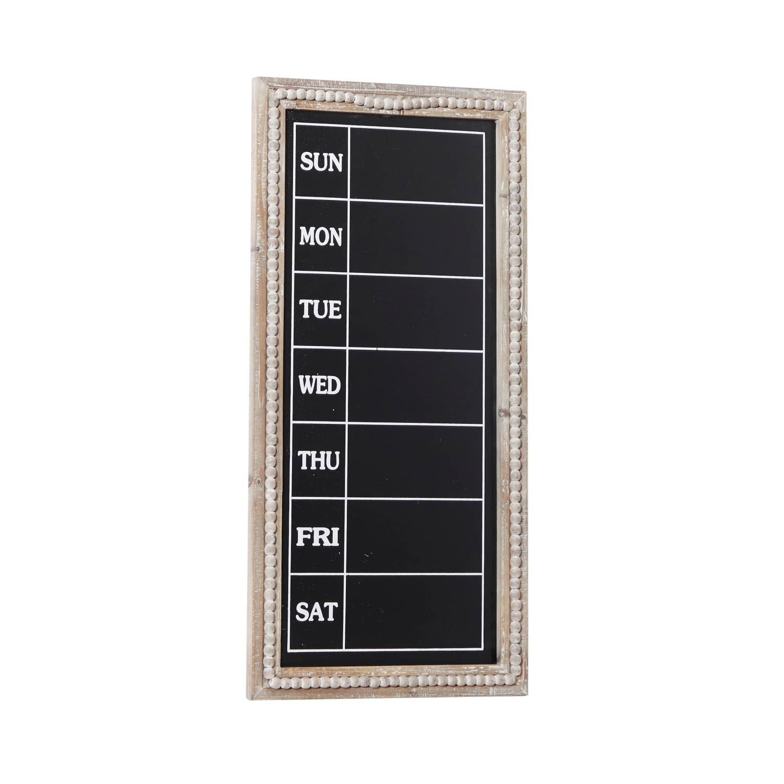 Brown Wood Farmhouse Wall Chalkboard, 32" x 16" x 2"