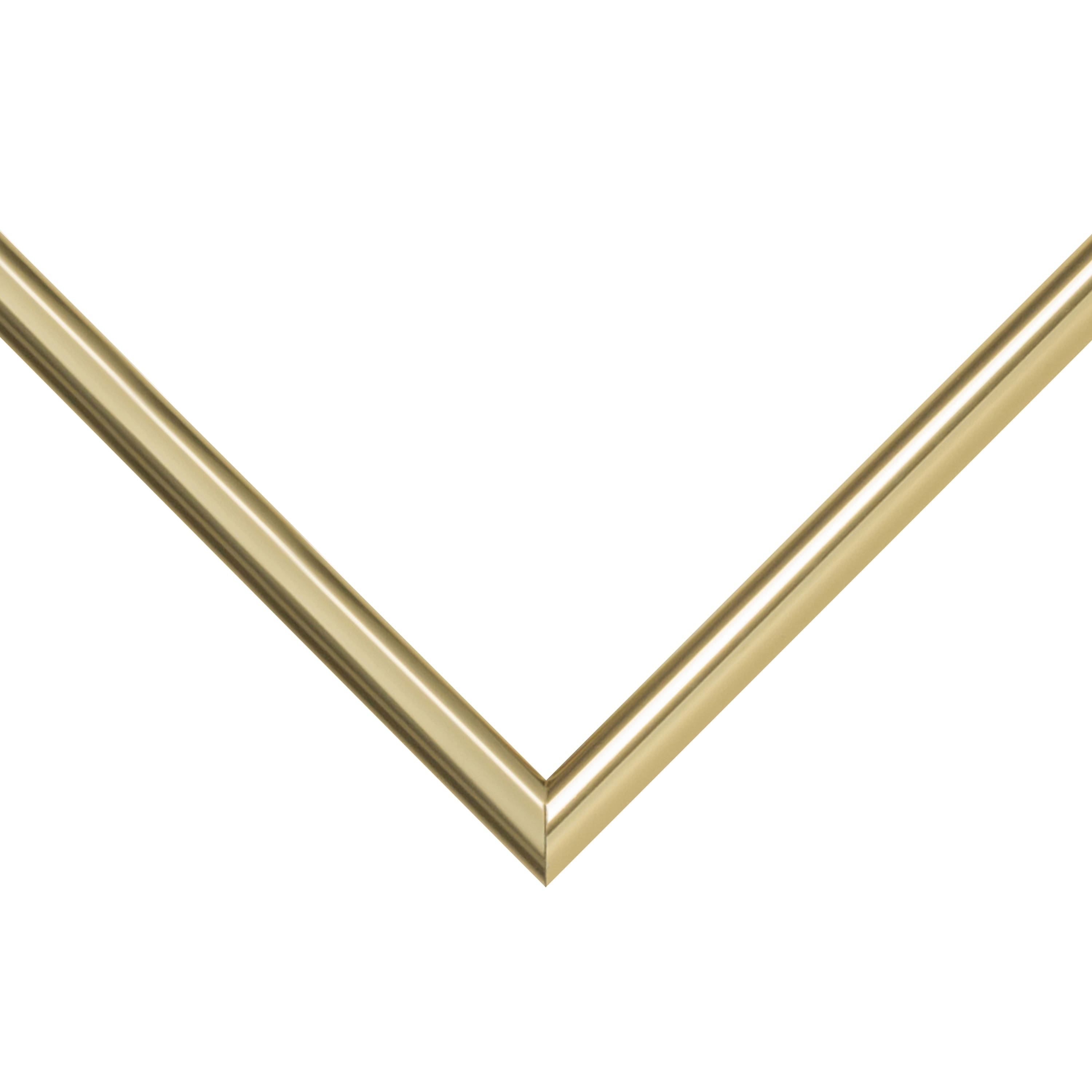 Frame USA Metal I Gold Single Image Picture Frame