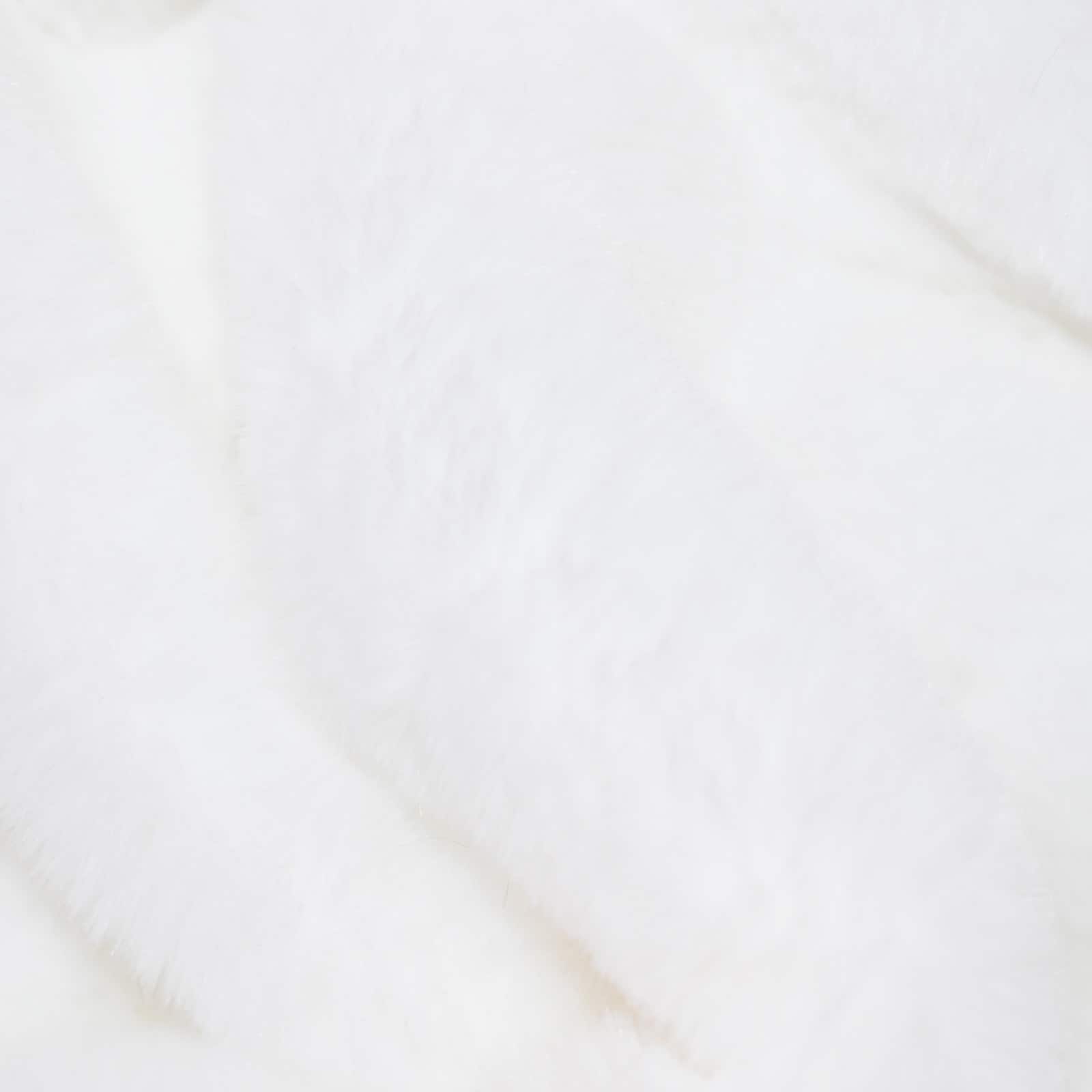 White Craft Faux Fur by Creatology | 9 x 12 | Michaels