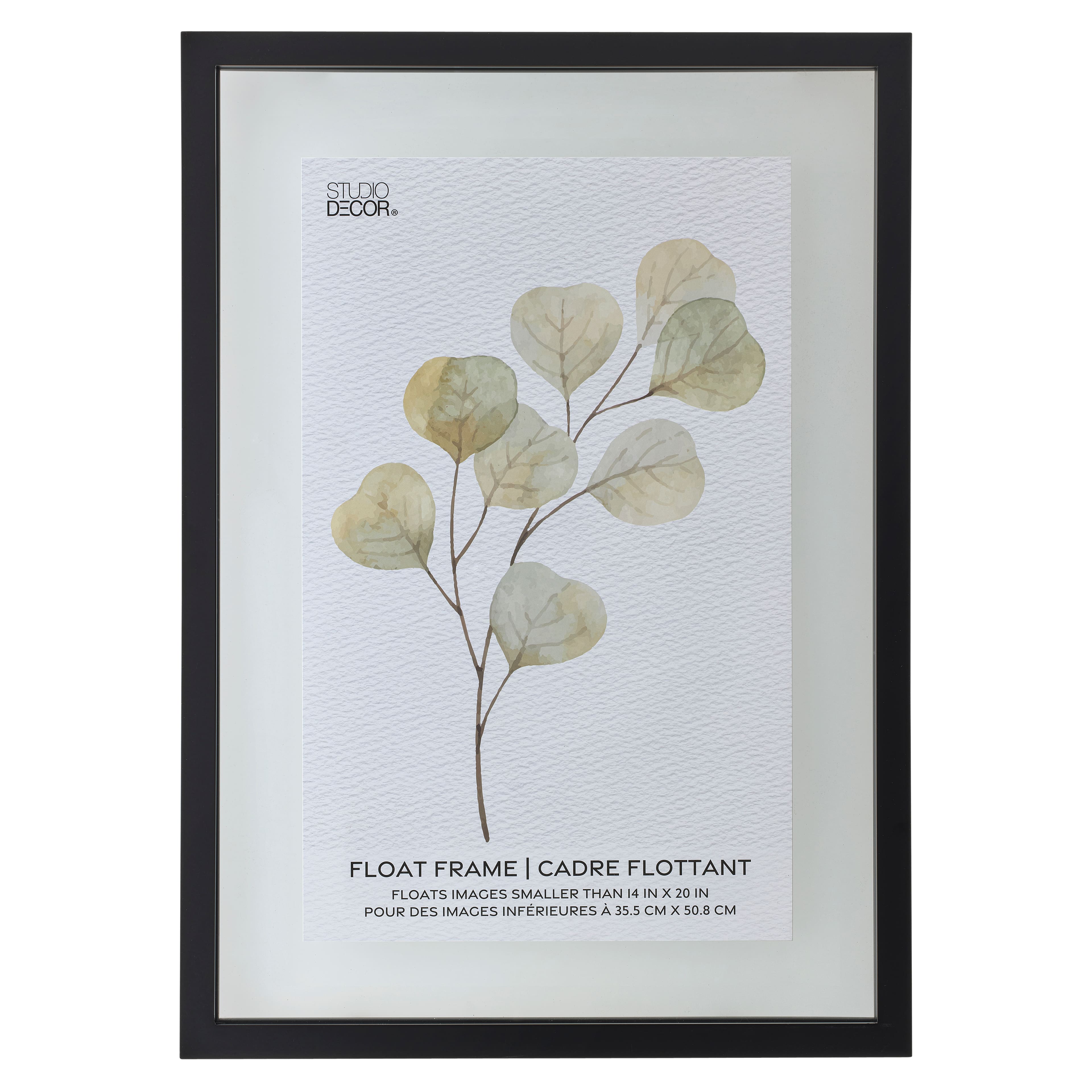 8 Pack: Black Float Frame by Studio Décor®