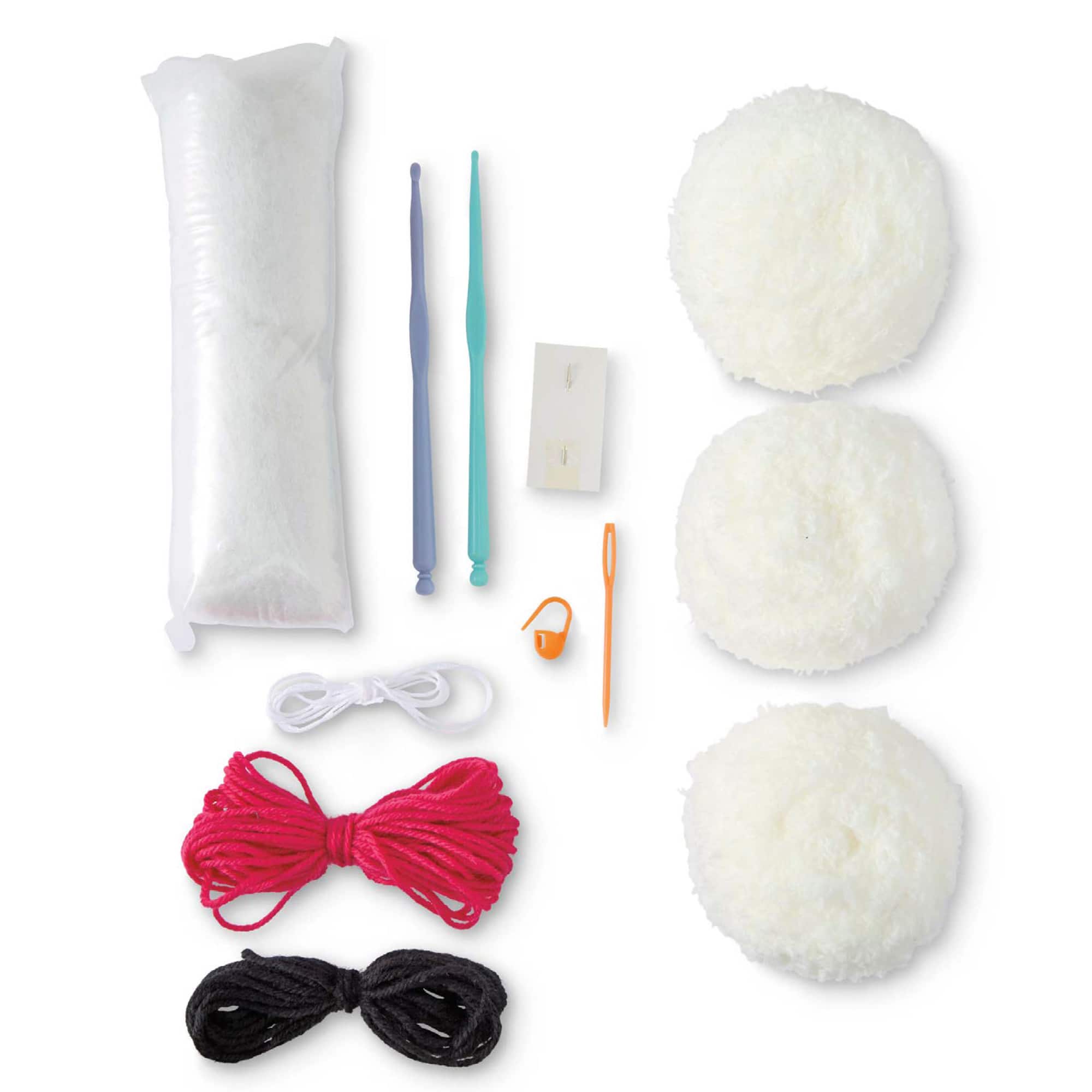 Intermediate White Dog Amigurumi Crochet Ornament Kit by Loops &#x26; Threads&#xAE;