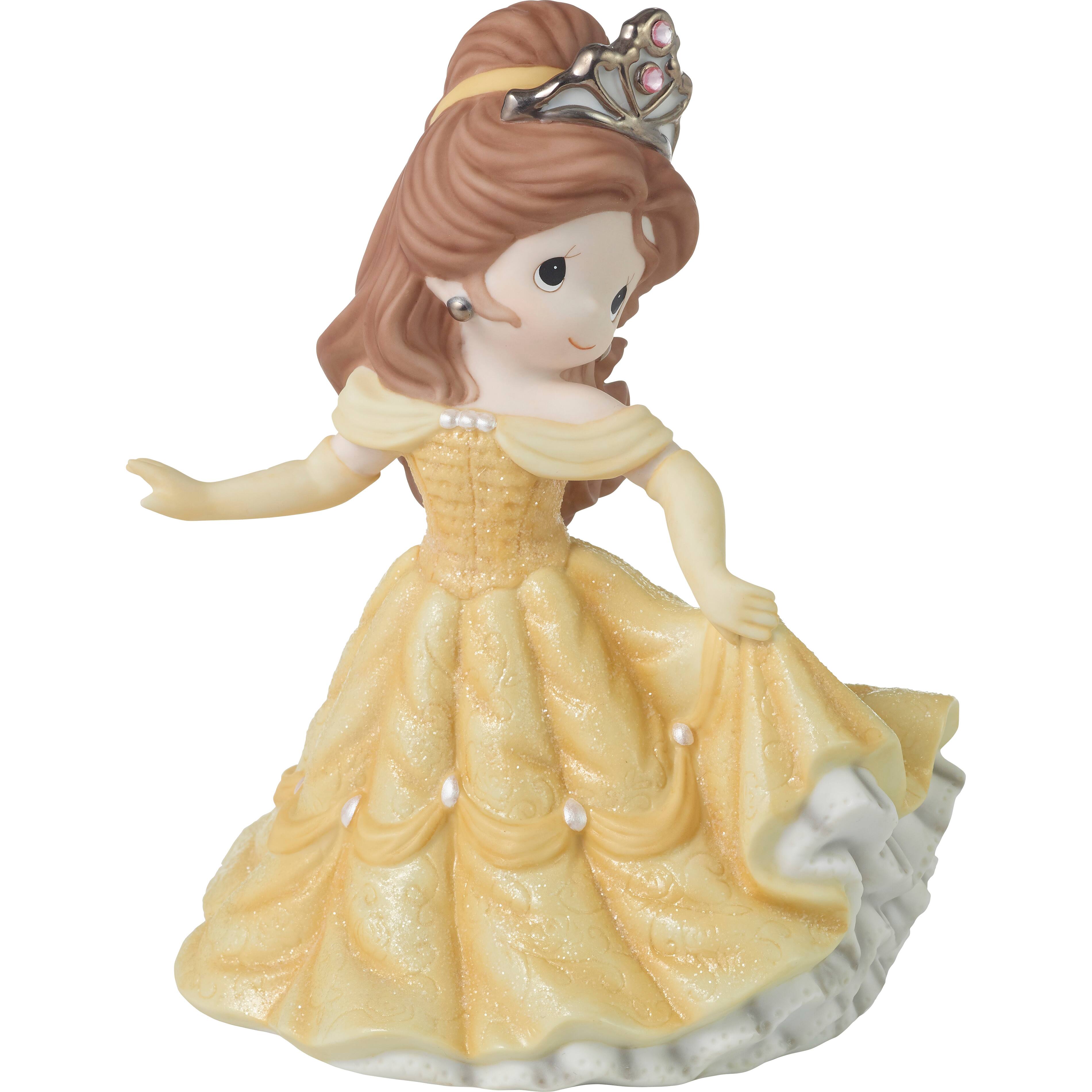 Precious Moments 7.25&#x22; Disney&#xAE; 100th Anniversary Limited Edition Belle Bisque Porcelain Figurine