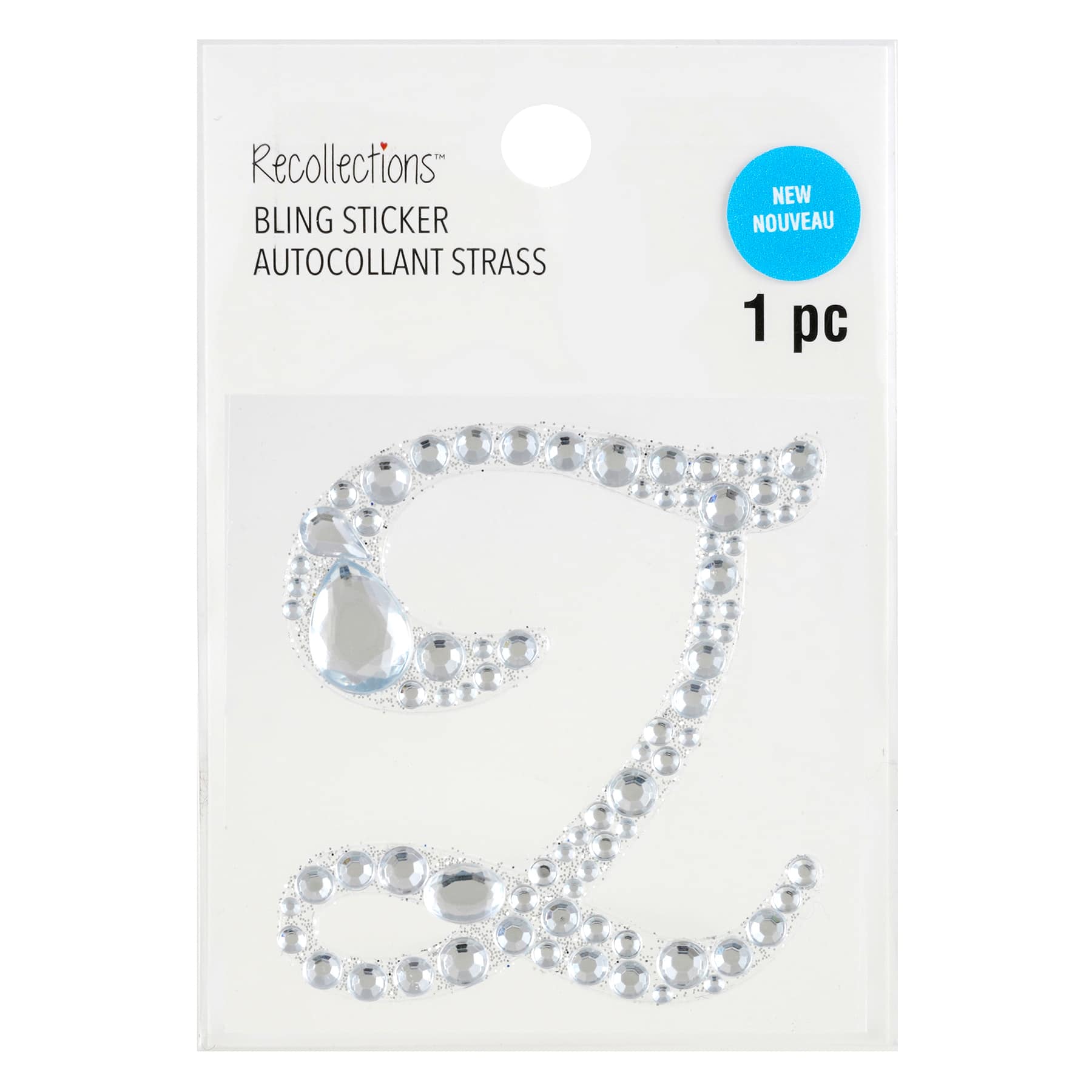 12 Pack: Bling Alphabet Letter Sticker by Recollections™