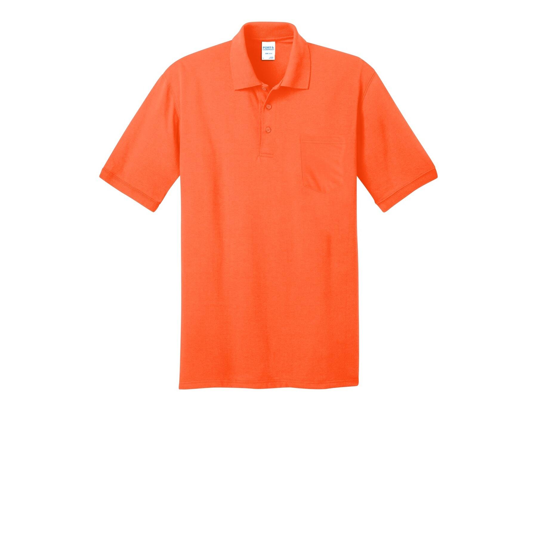 Port & Company® Core Blend Jersey Knit Adult Pocket Polo