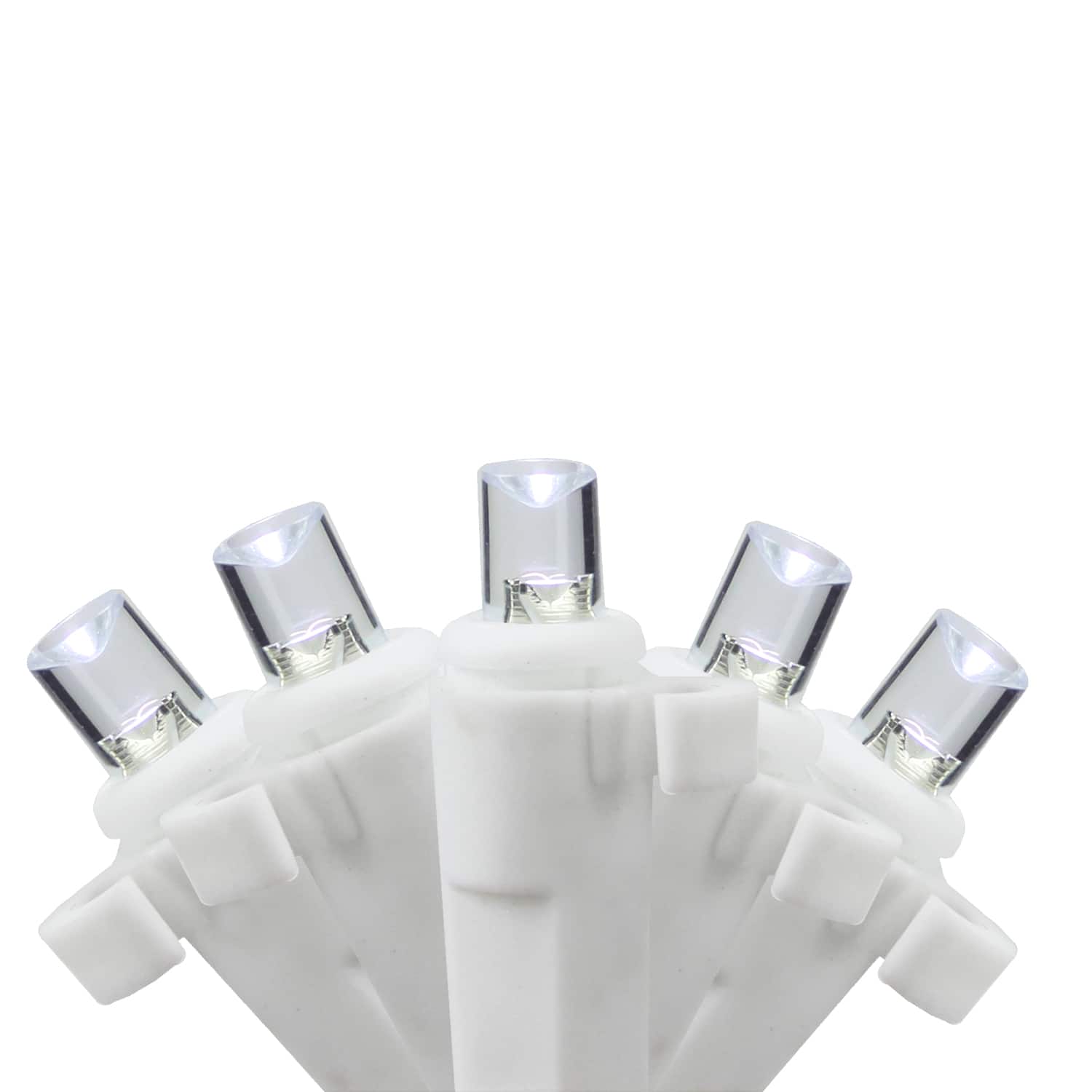 35ct. Clear LED Wide Angle Icicle Christmas String Lights