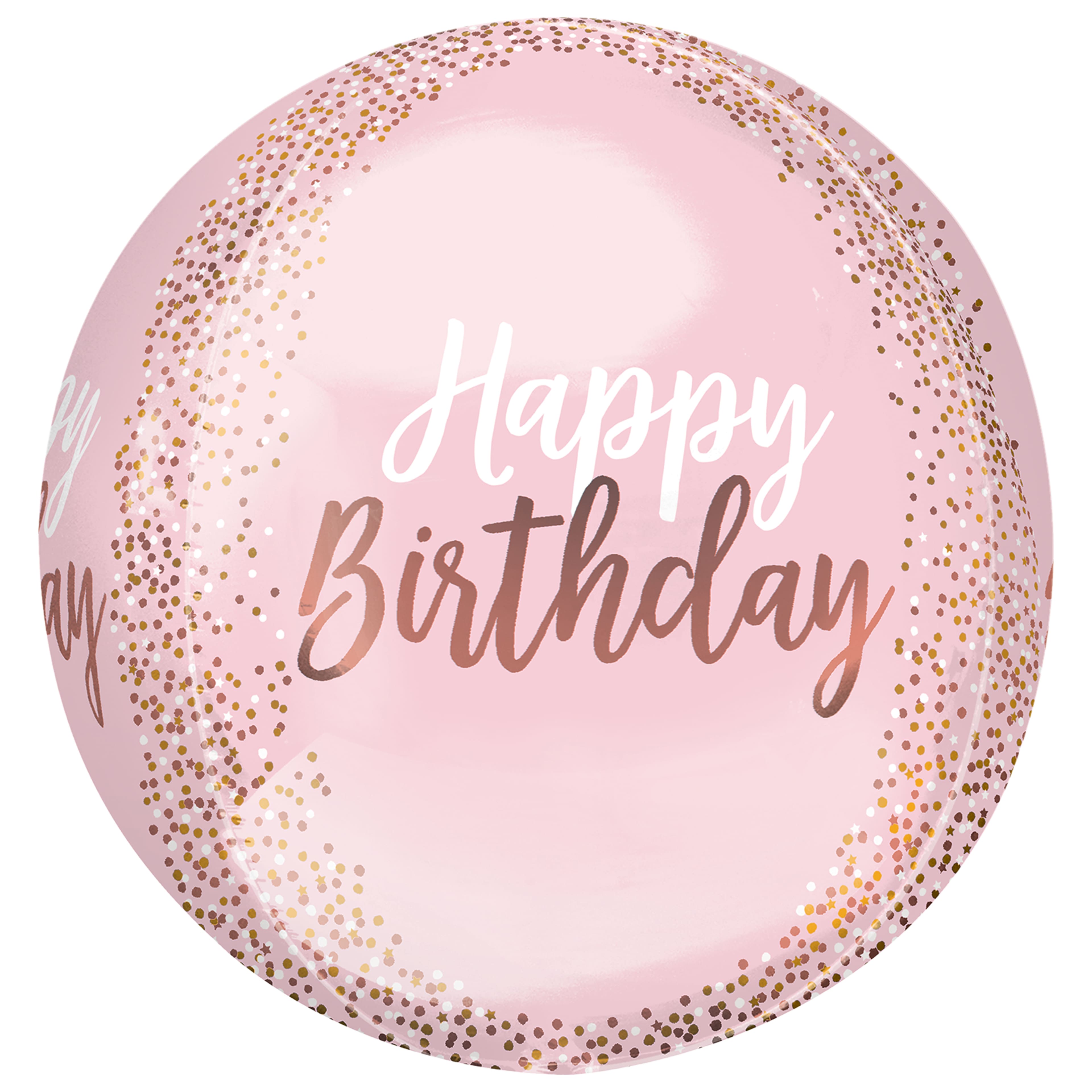 Orbz® 16" Blush Birthday Balloon