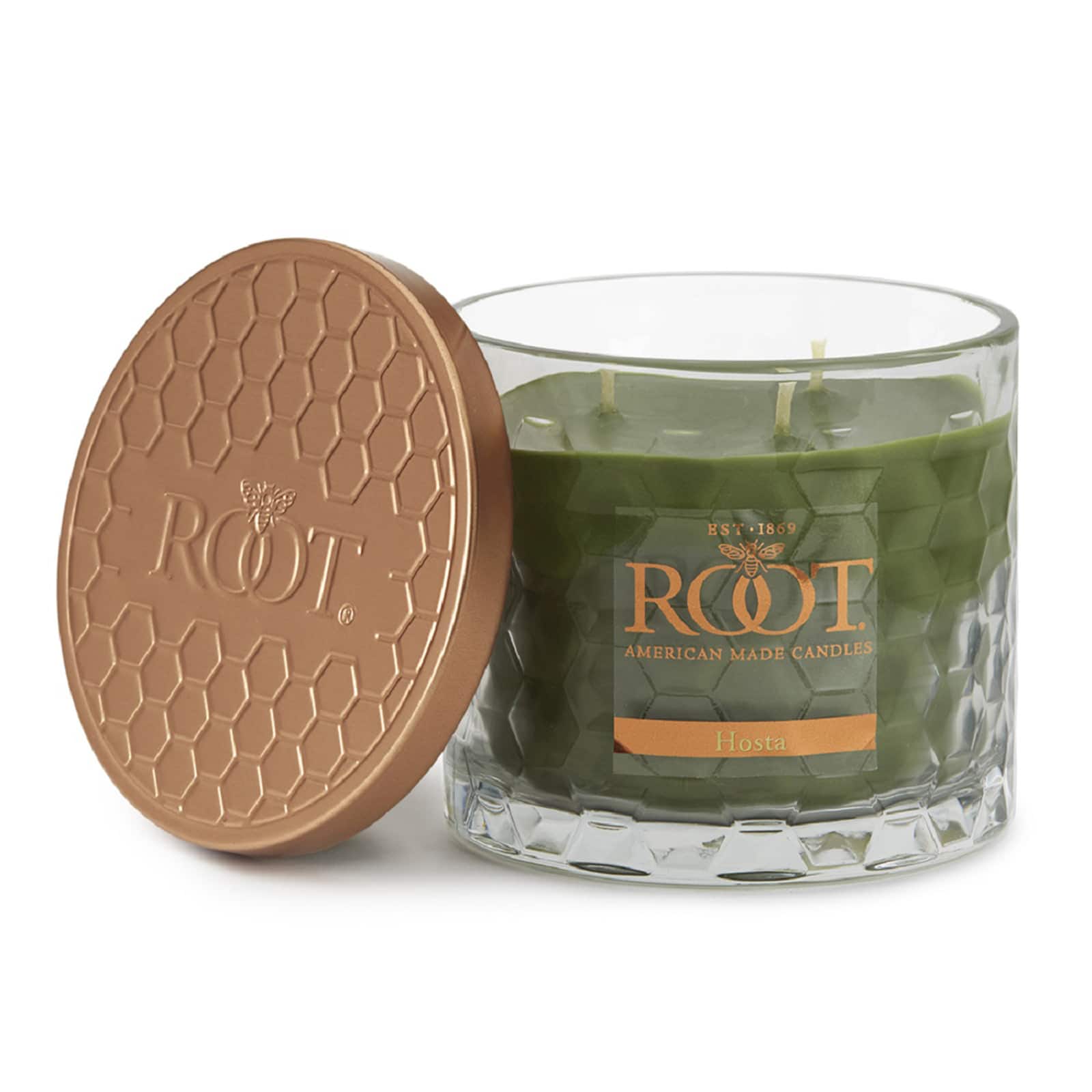 Root Candles Signature 3-Wick Honeycomb Beeswax Blend Jar Candle