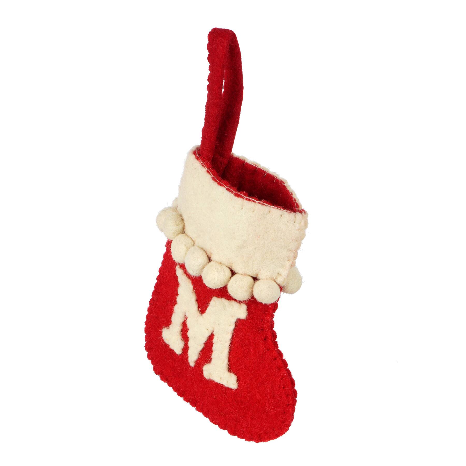6&#x22; Monogram Mini Stocking by Ashland&#xAE;