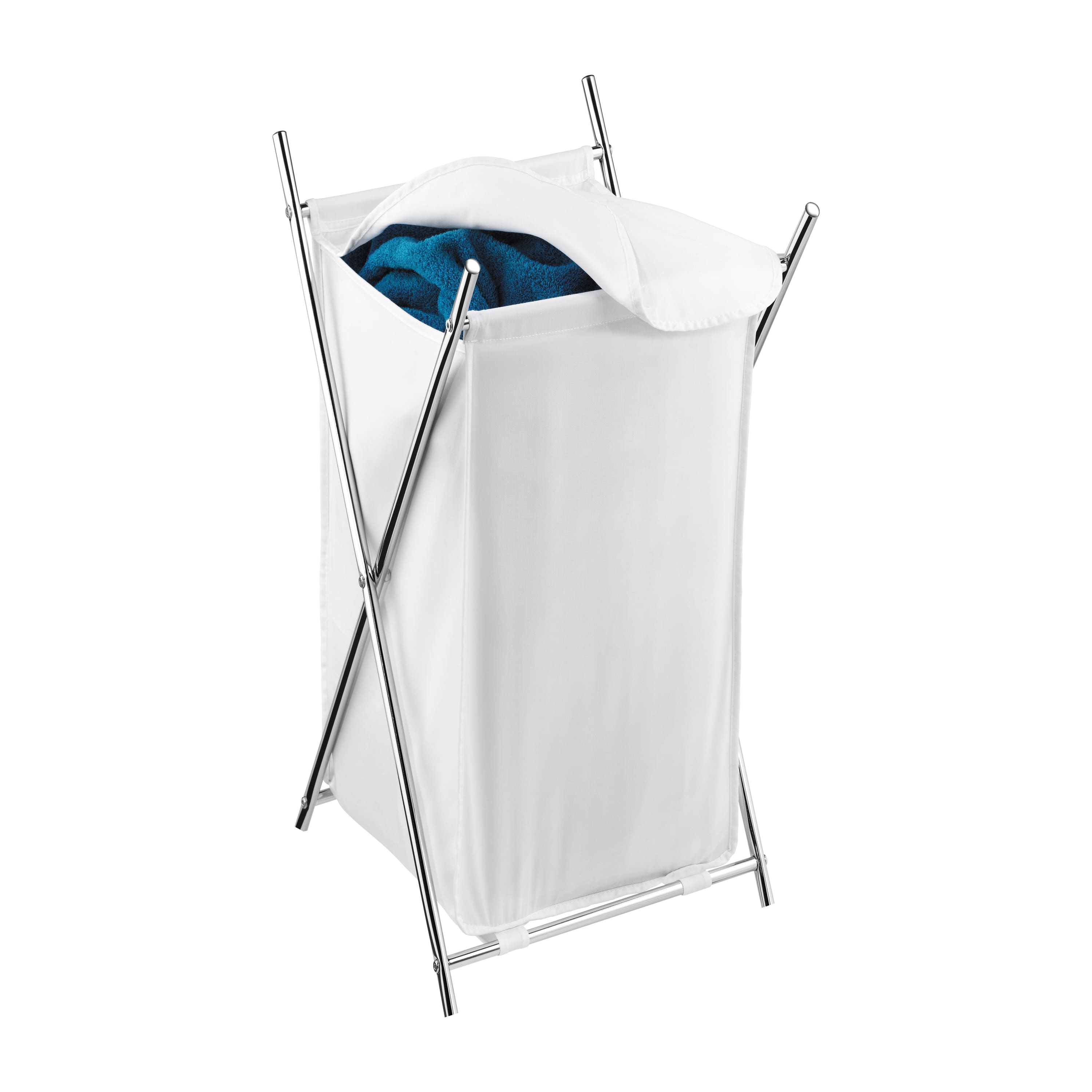 Honey Can Do Chrome Folding Hamper