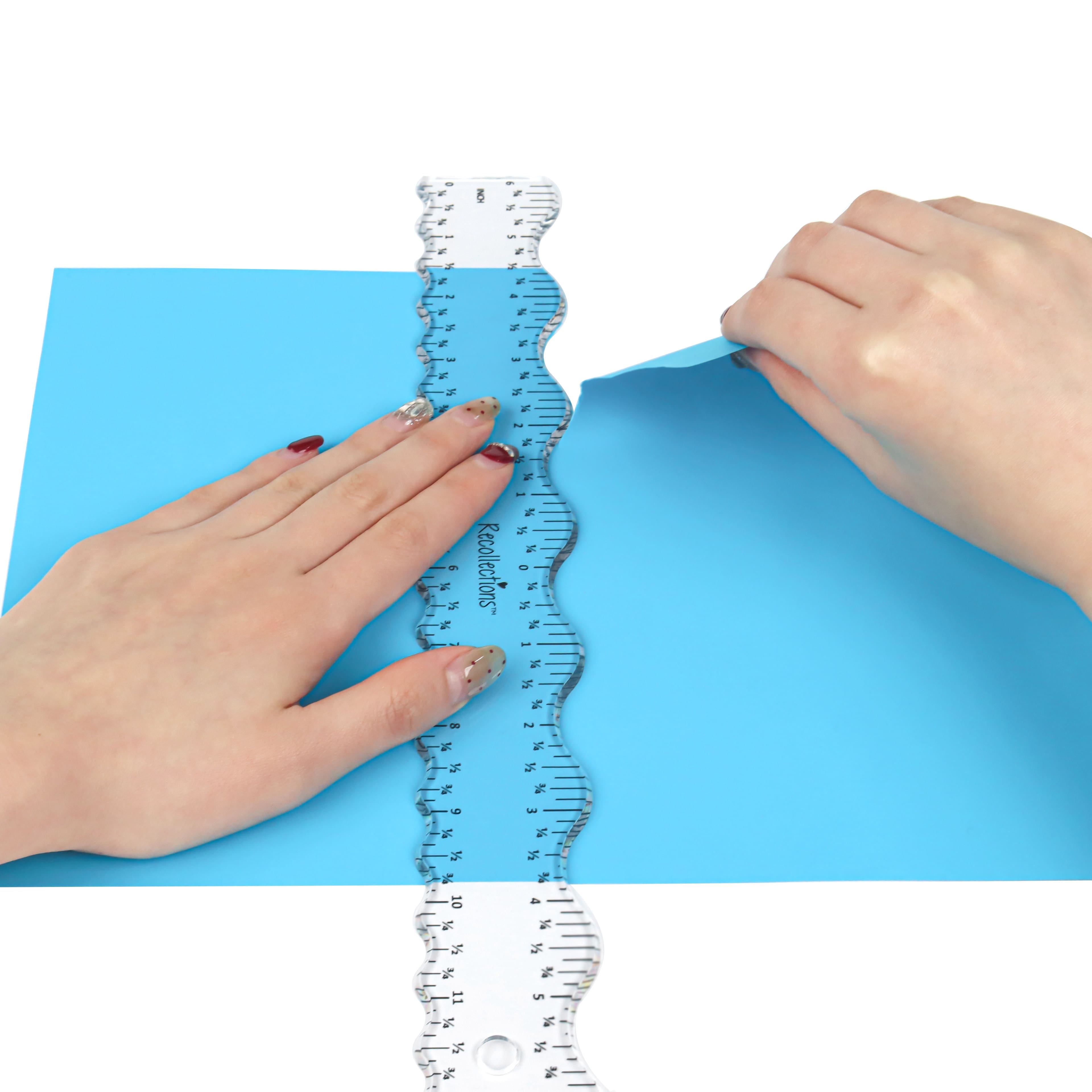 Paper Tearing Guide Ruler Set by Recollections&#x2122;