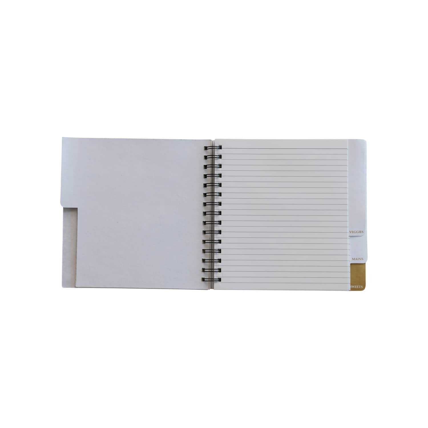 Hello Honey® 8" Multicolor Spiral Bound Paper Recipe Journal