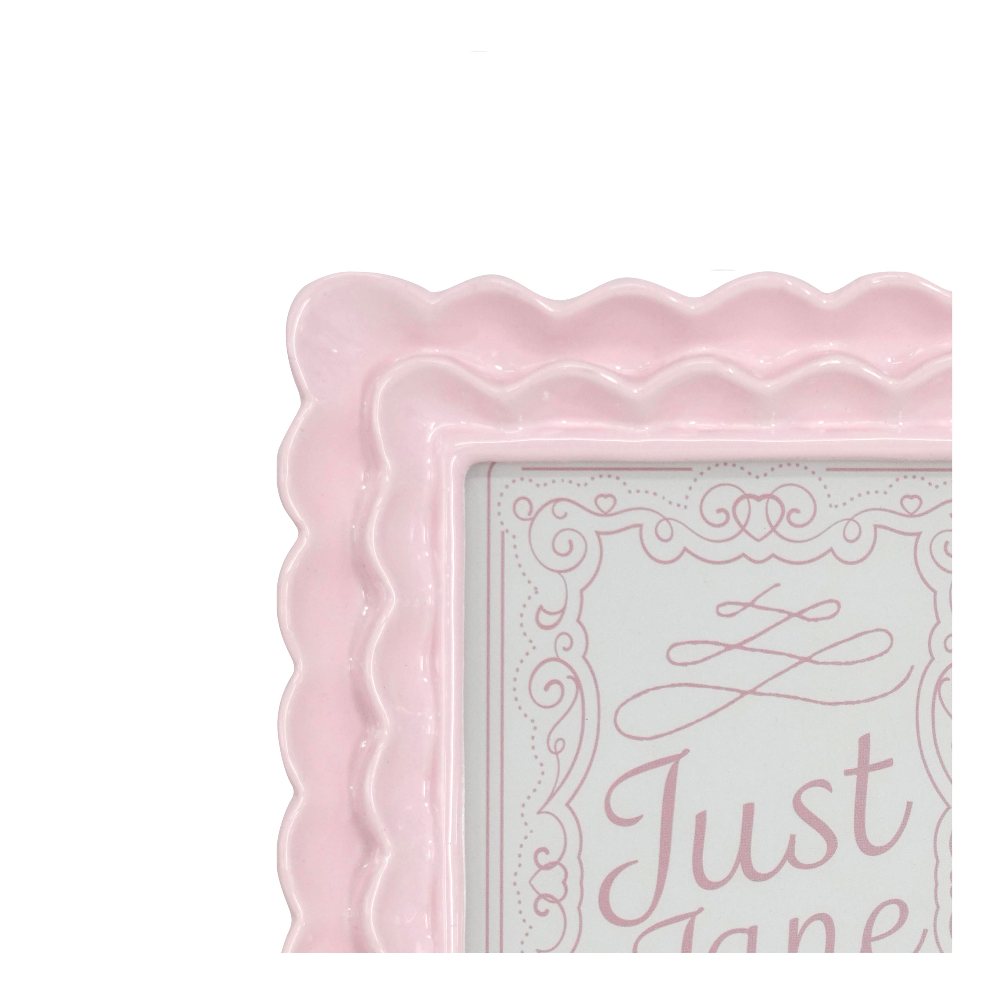 Just Jane 4&#x22; x 6&#x22; Layered Wave Frame by Studio D&#xE9;cor&#xAE;