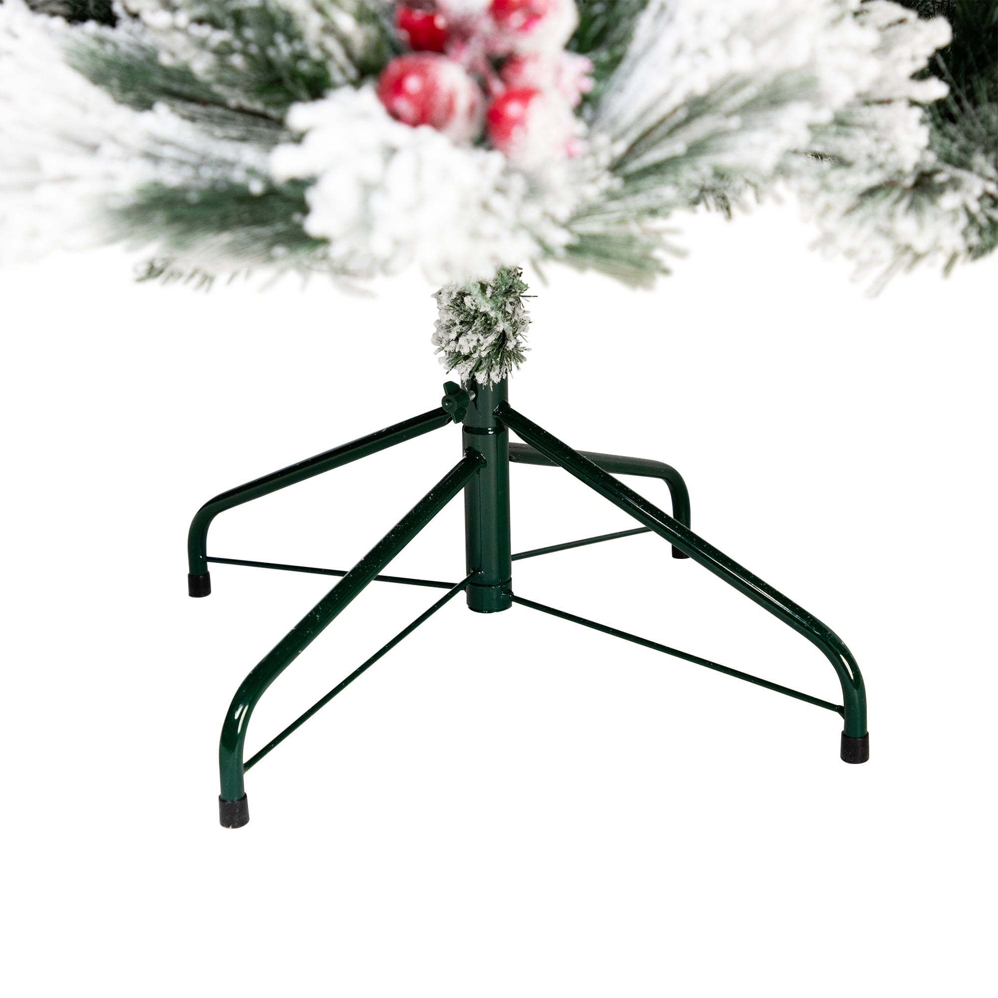 6.5ft. Unlit Full Flocked Fairfield Fir Artificial Christmas Tree