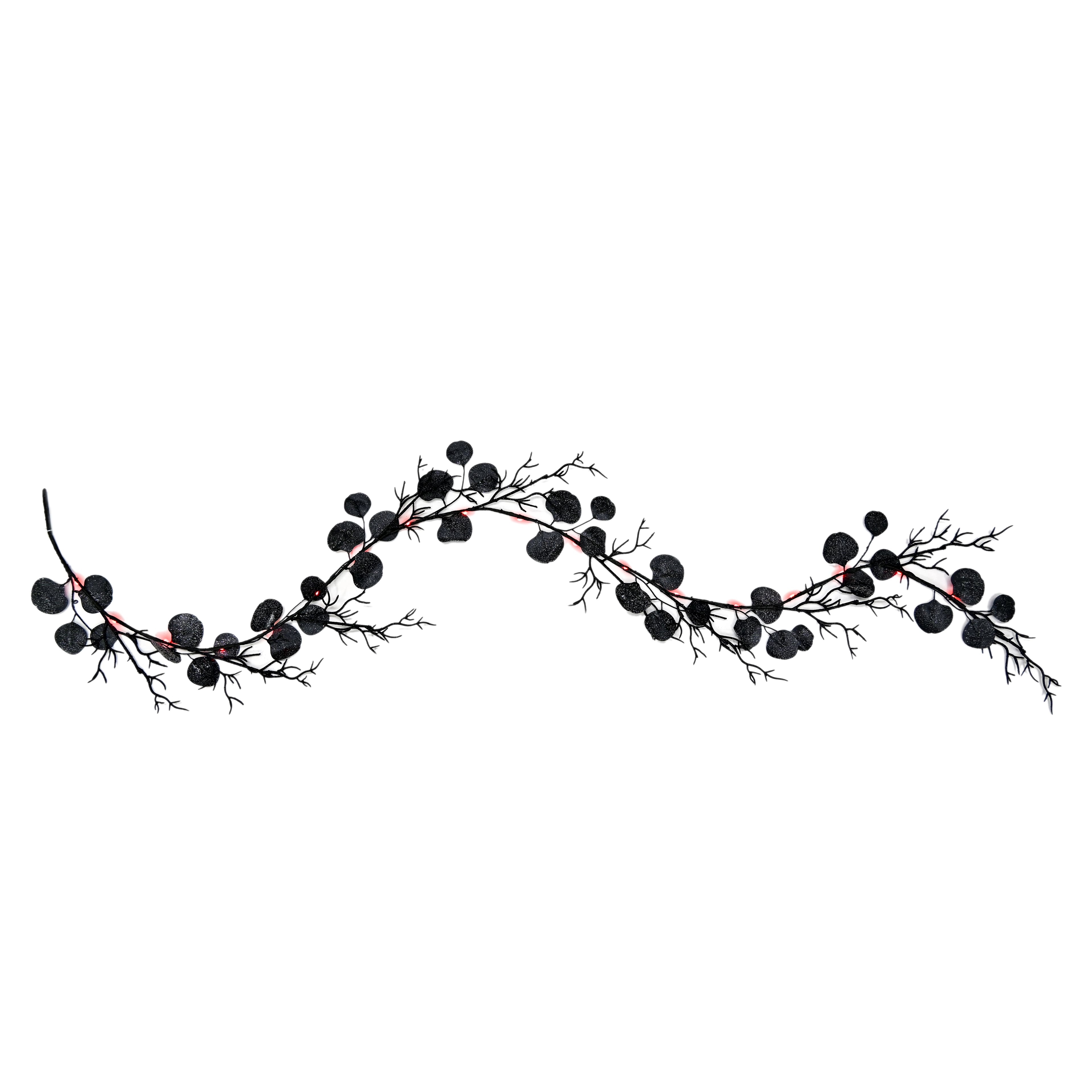 5ft. Black Leaves Lighted Garland String Lights by Ashland&#xAE;