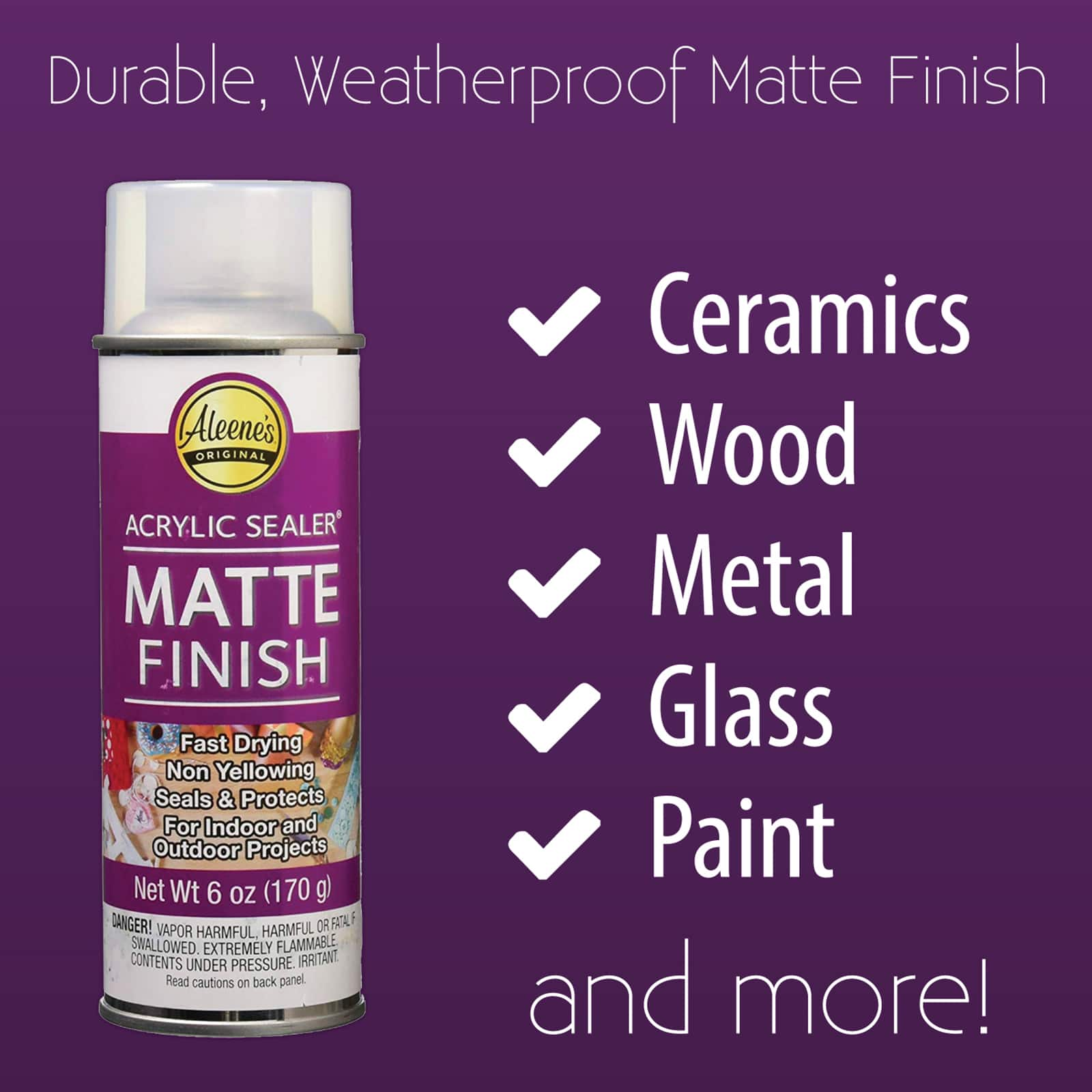 Aleene&#x27;s&#xAE; Spray Acrylic Sealer&#x2122; Matte Finish