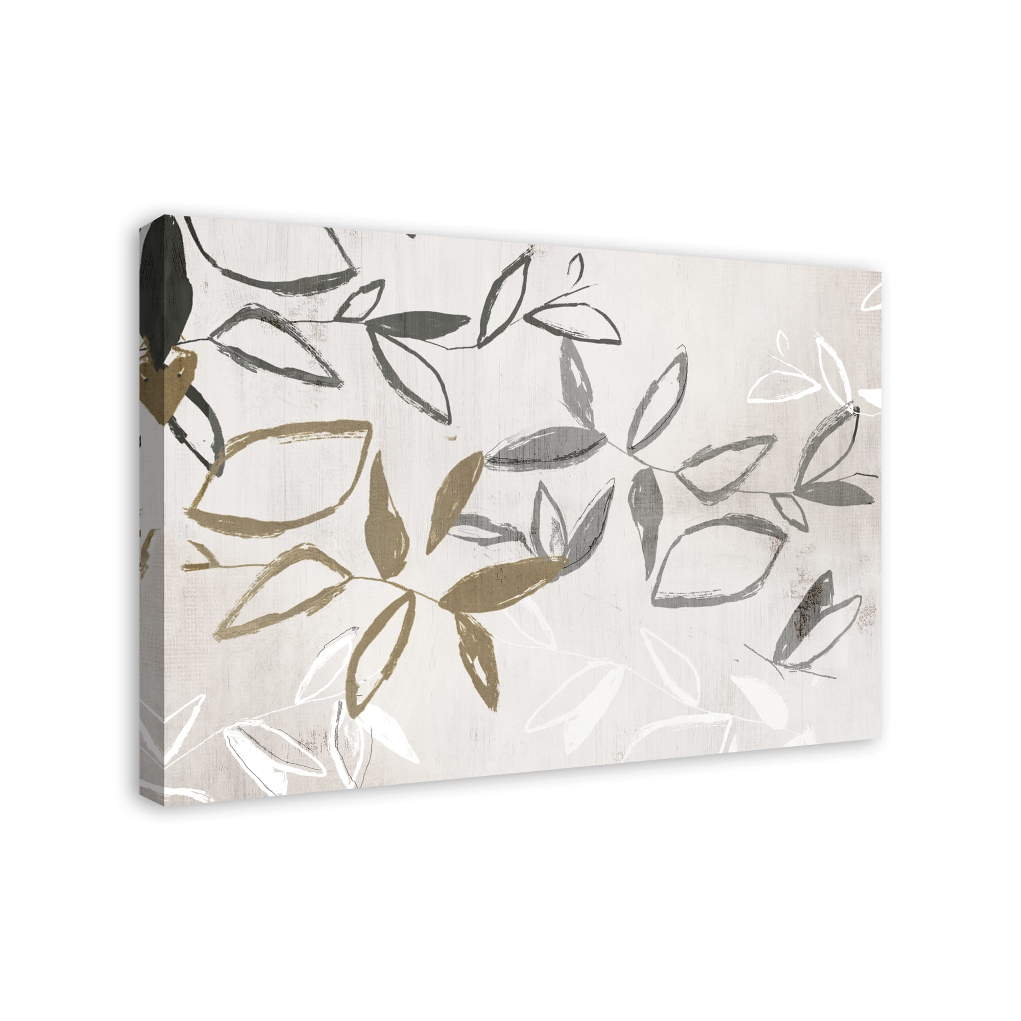 Abstracted Branches 36" x 24" Canvas Wall Art