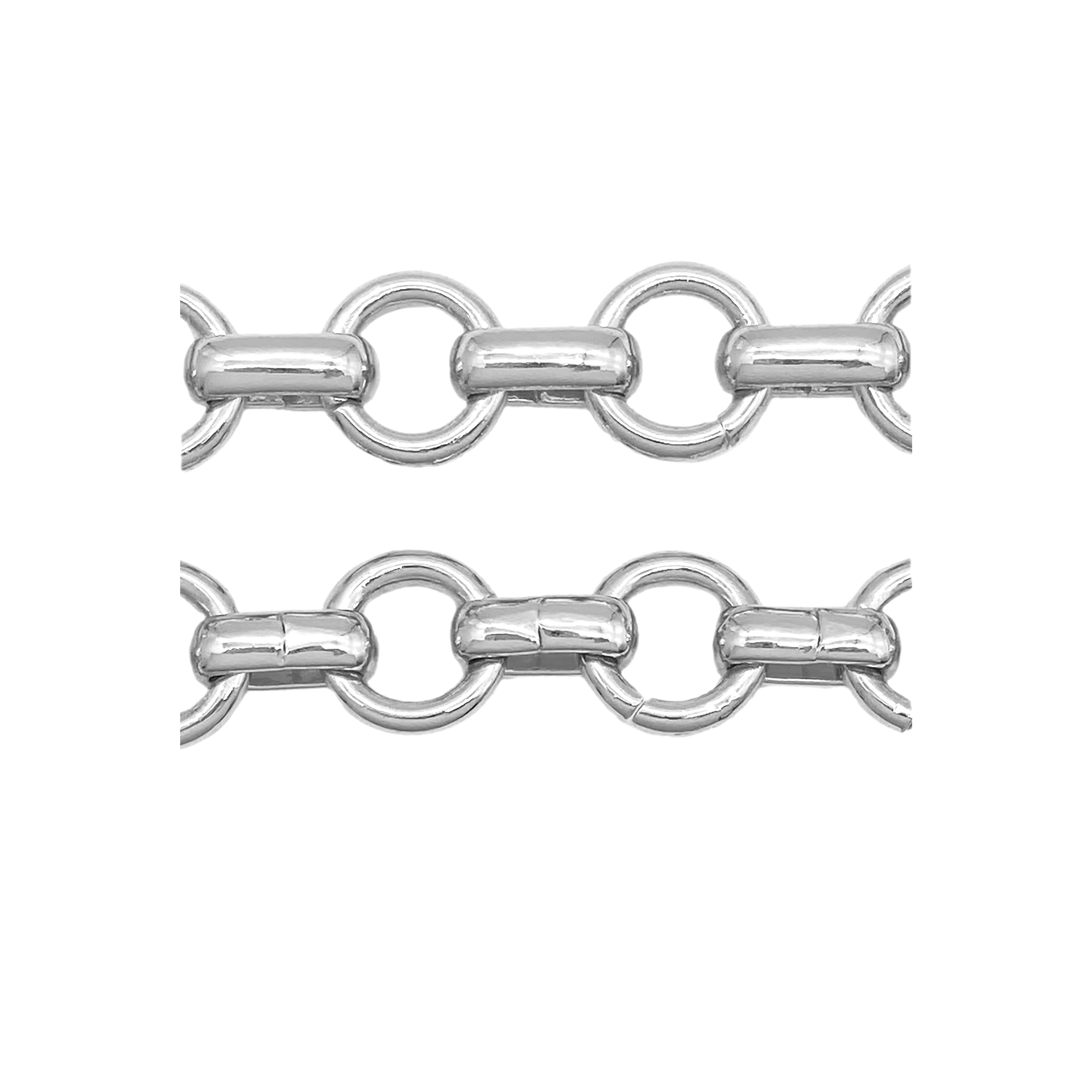 12 Pack: Rhodium Long & Short Charm Bracelet by Bead Landing™