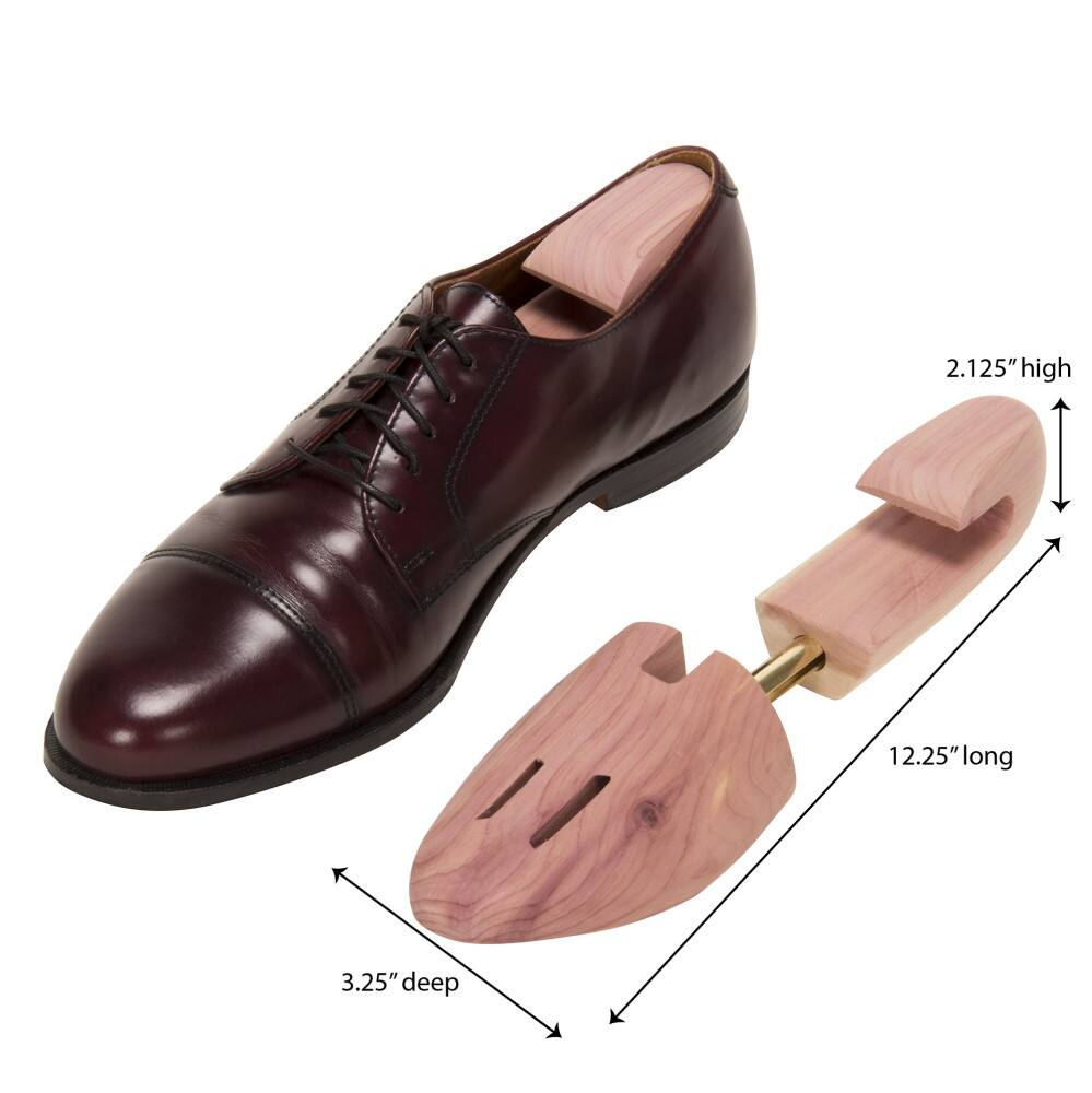Household Essentials Men&#x27;s Size 10-13 Cedar Shoe Trees