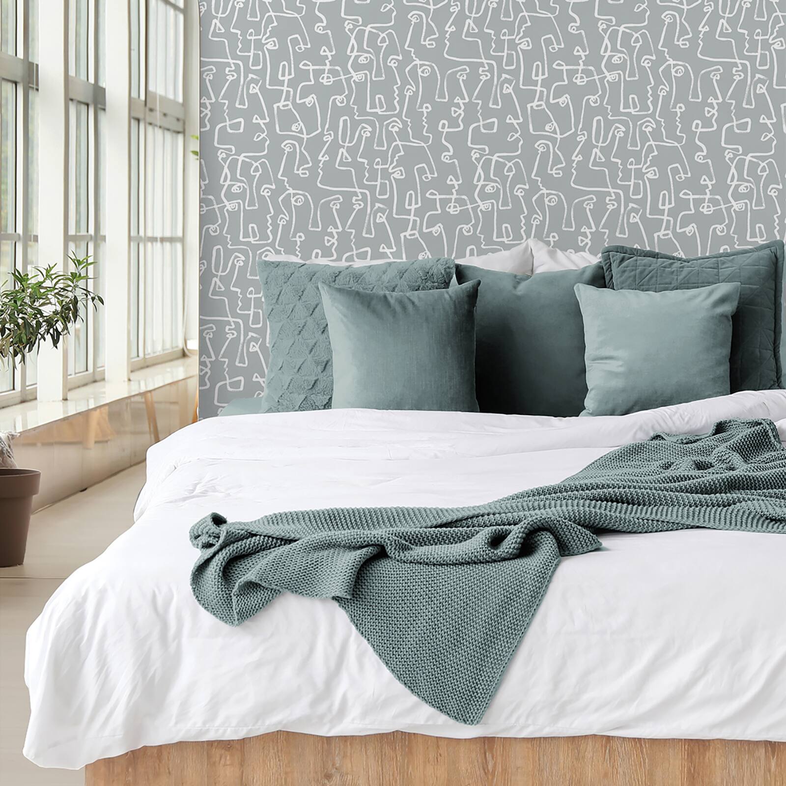 Surface Style Gestures Peel & Stick Wallpaper